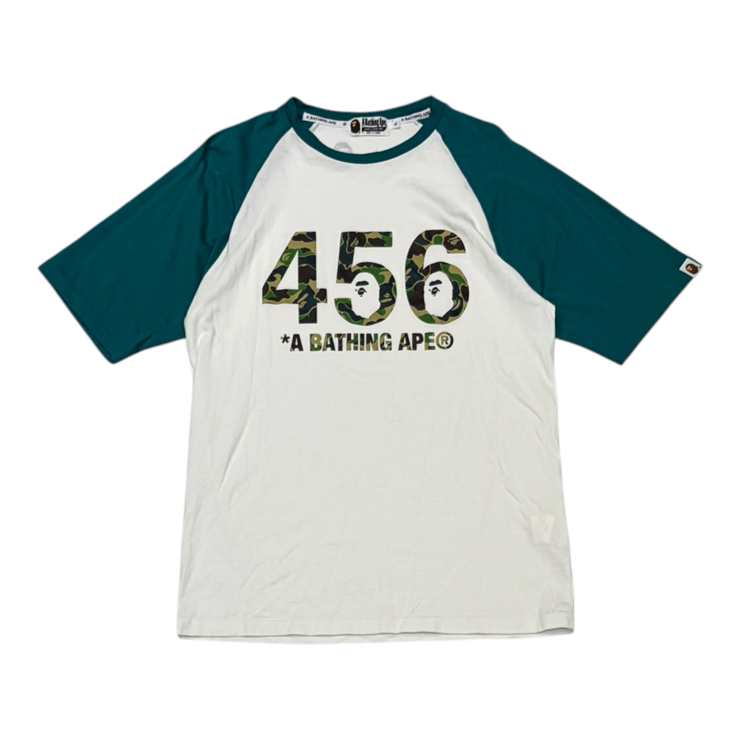 BAPE x Squid Game Raglan Tee Green