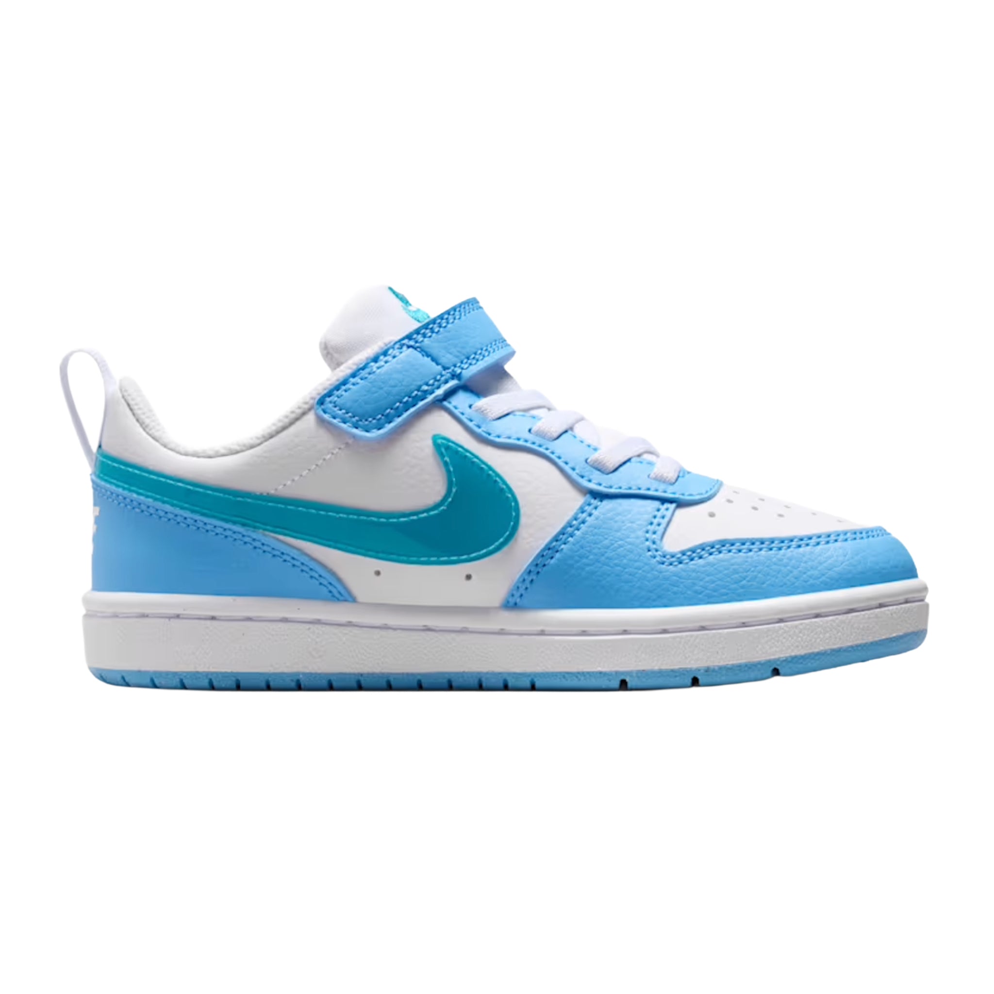 Nike Court Borough Low JES (PSV) White/Football Blue/Energy
