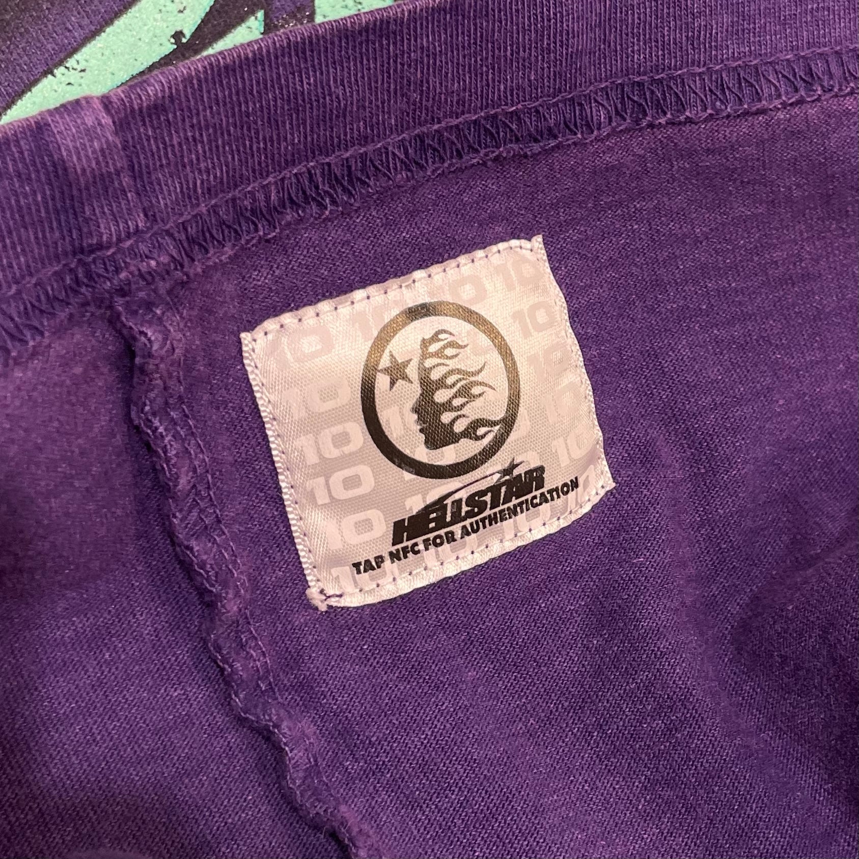 Hellstar Goggles T-Shirt Purple