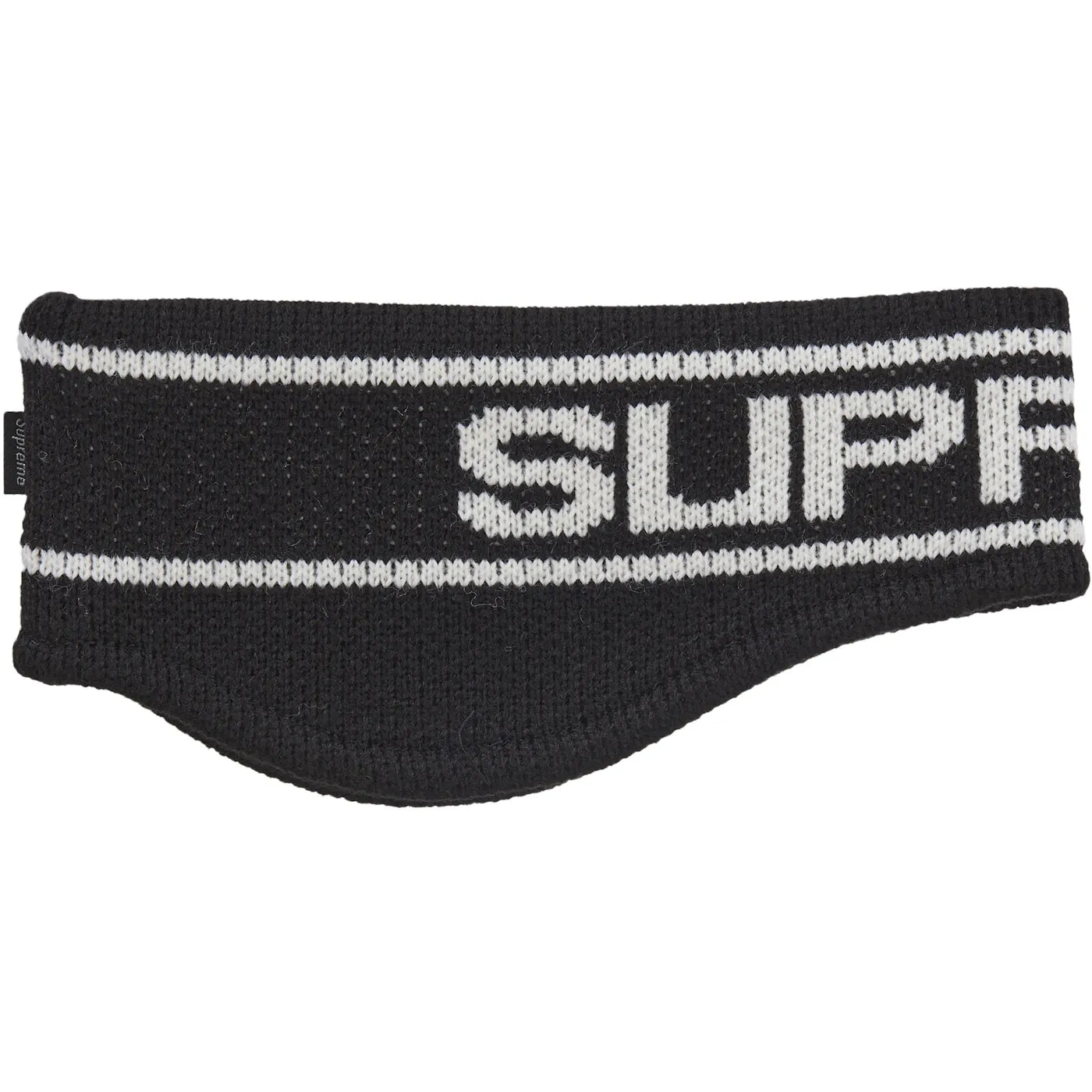 Supreme Contrast Logo Headband Black