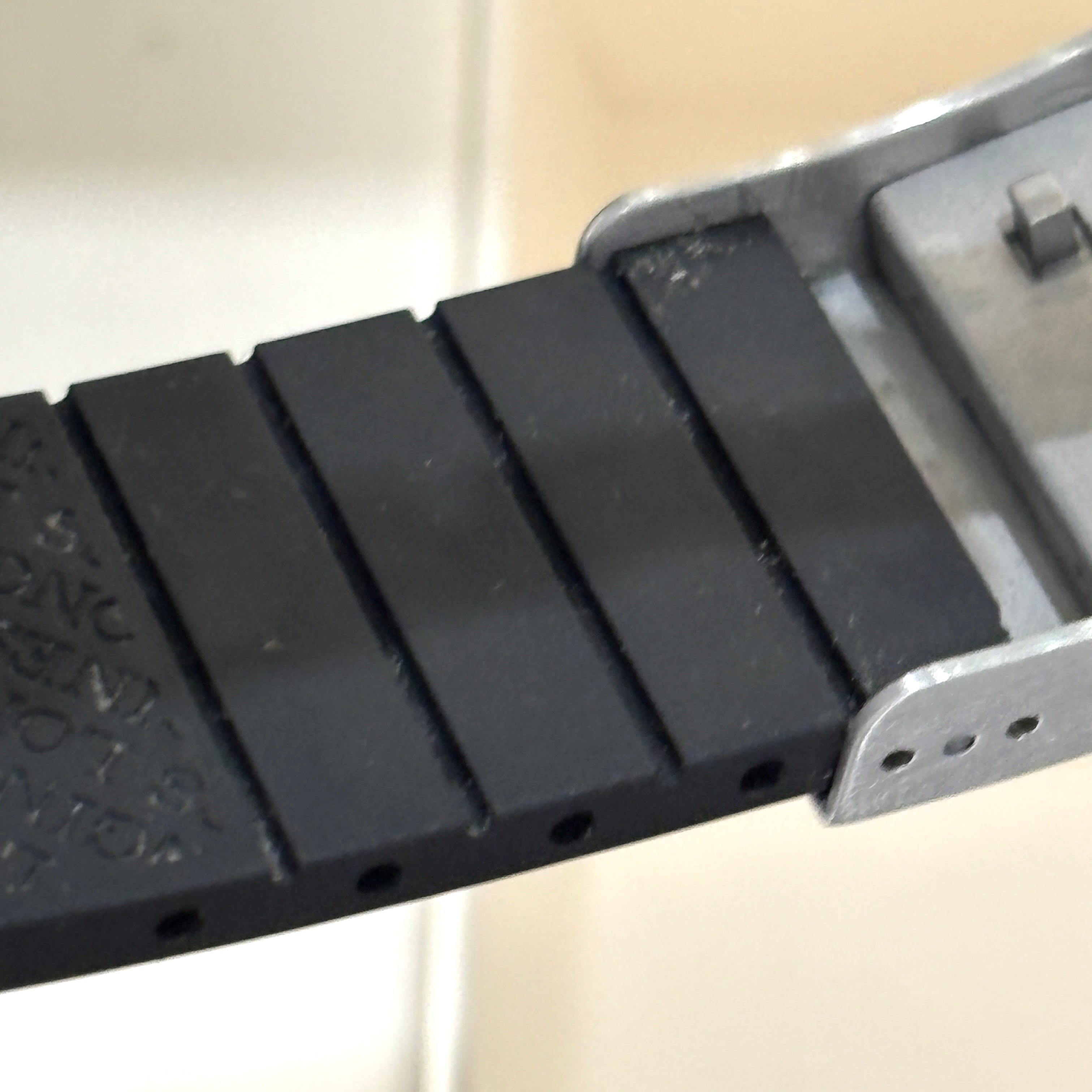 Longines Conquest V.H.P. Black Carbon Dial Rubber Strap Watch