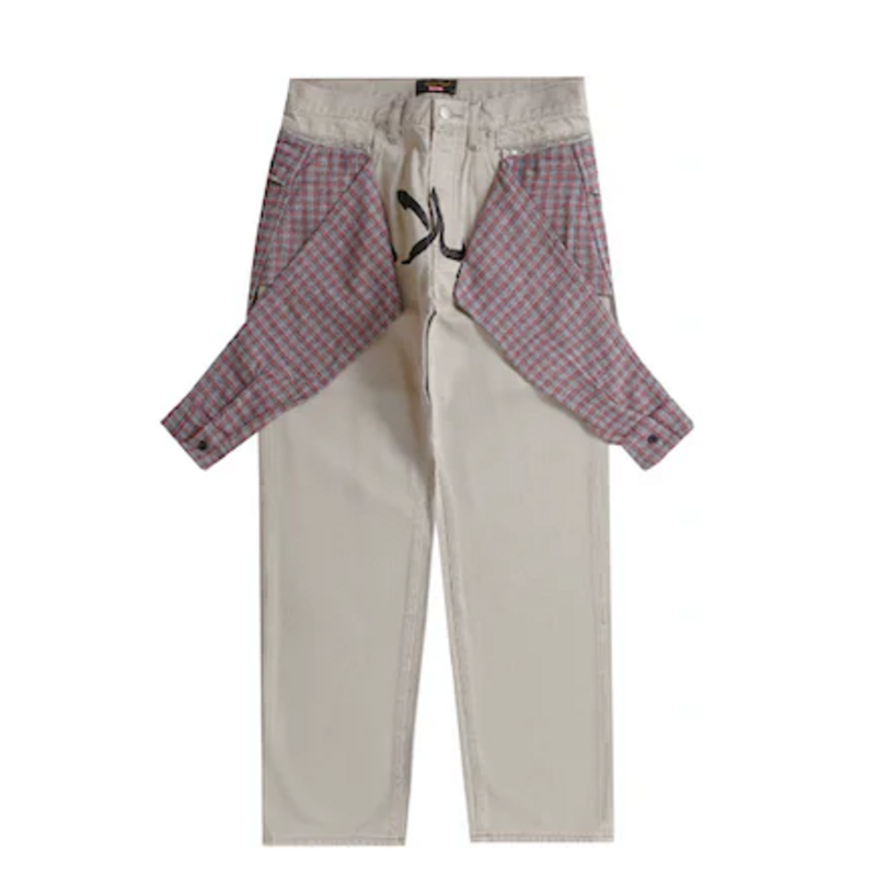 Supreme UNDERCOVER Layered Jeans Washed Grey