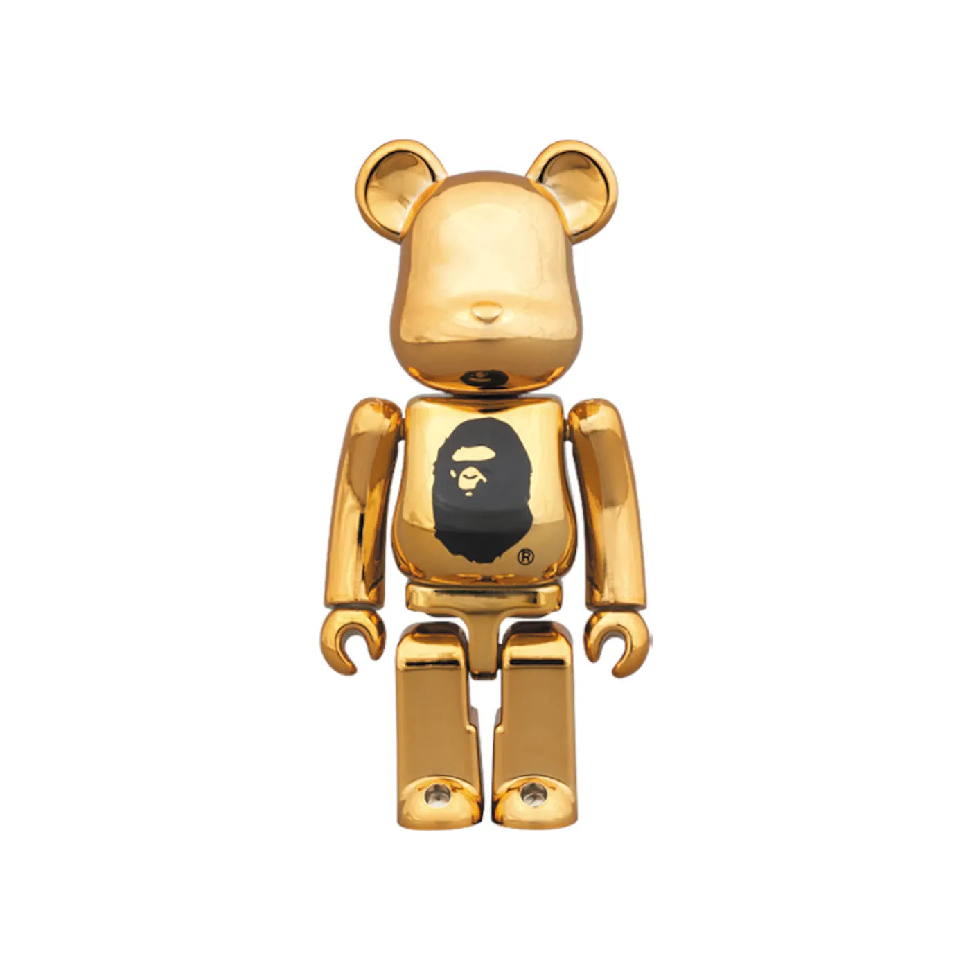 Bearbrick BAPE 23th Anniversary 100% Gold