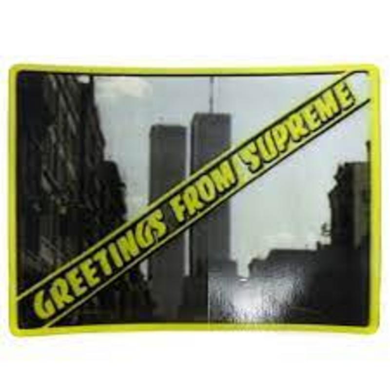 Supreme Greetings From NY Sticker
