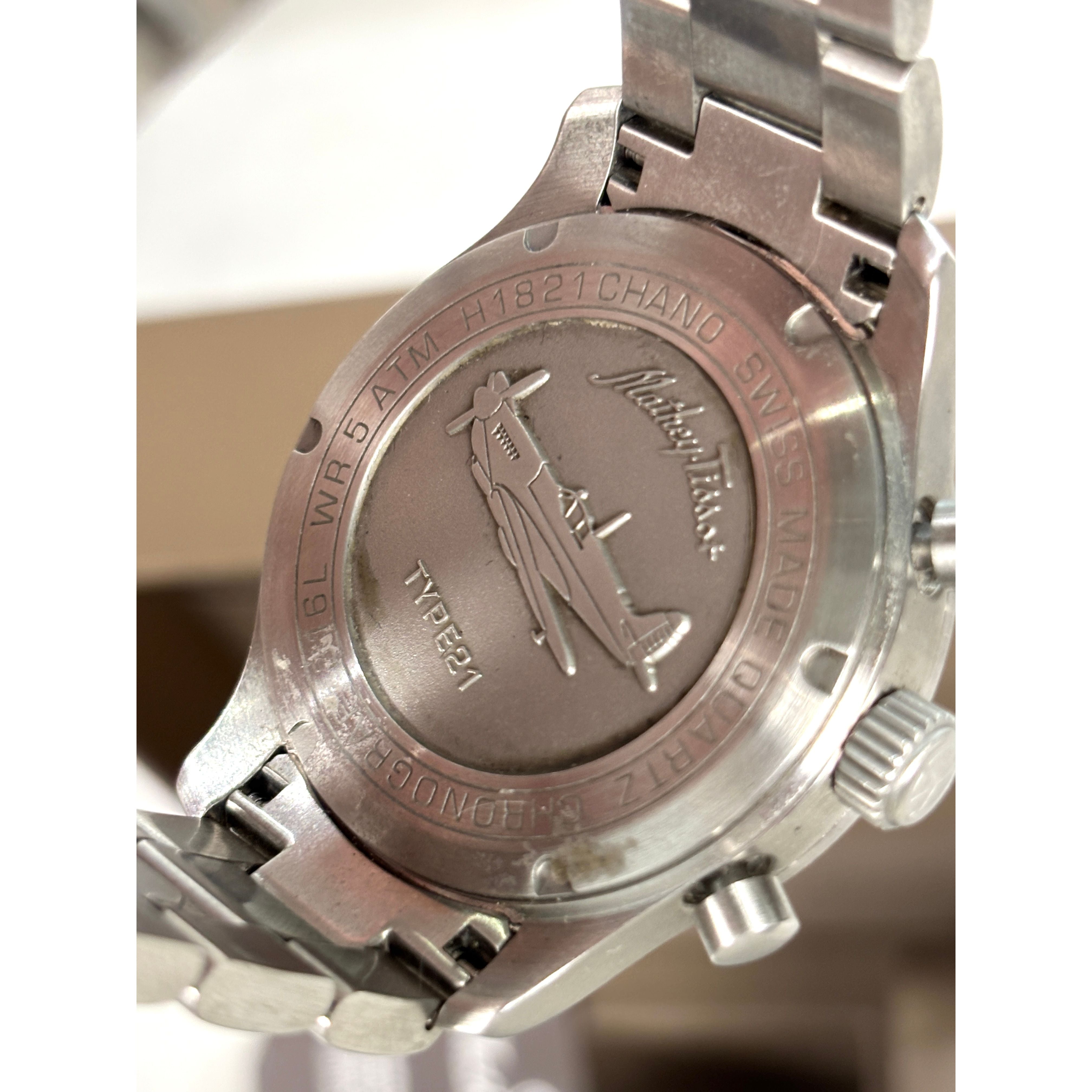 Mathey-Tissot Type 21 Flyback Quartz Men's Watch