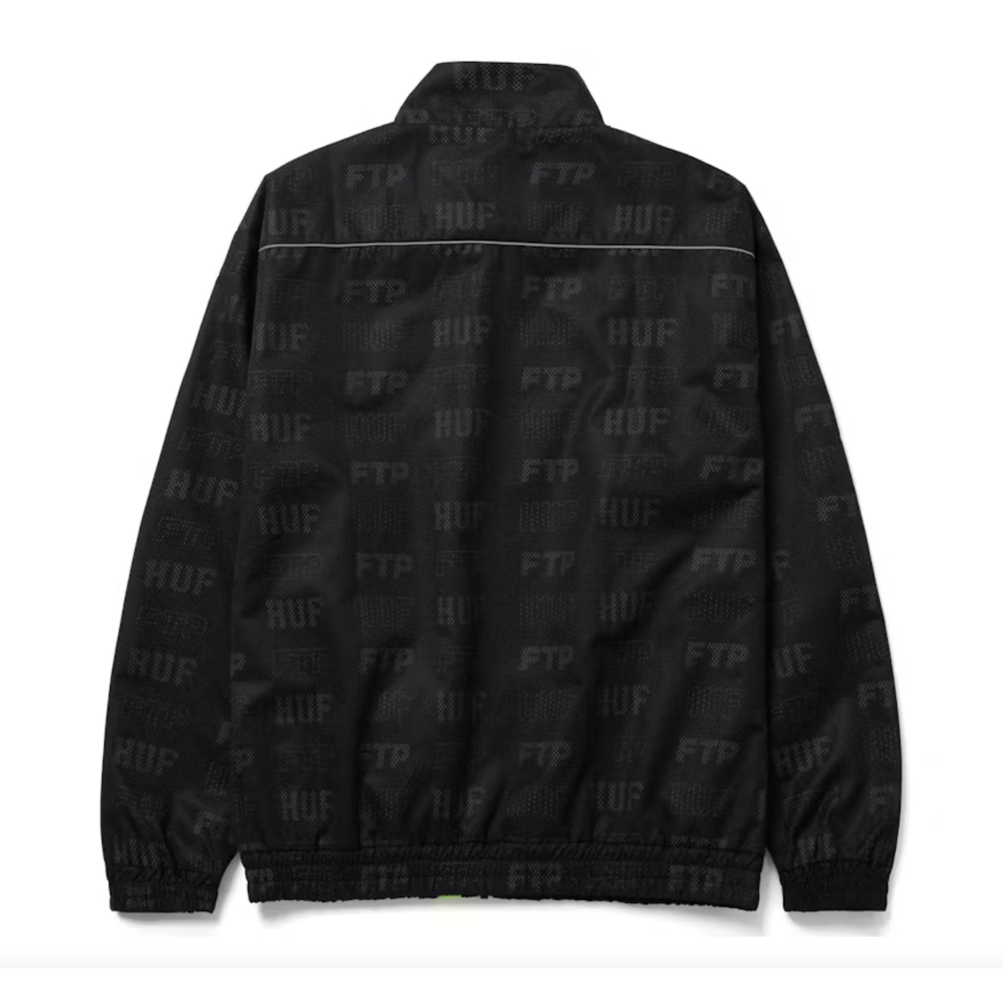 HUF x FTP Track Jacket Black