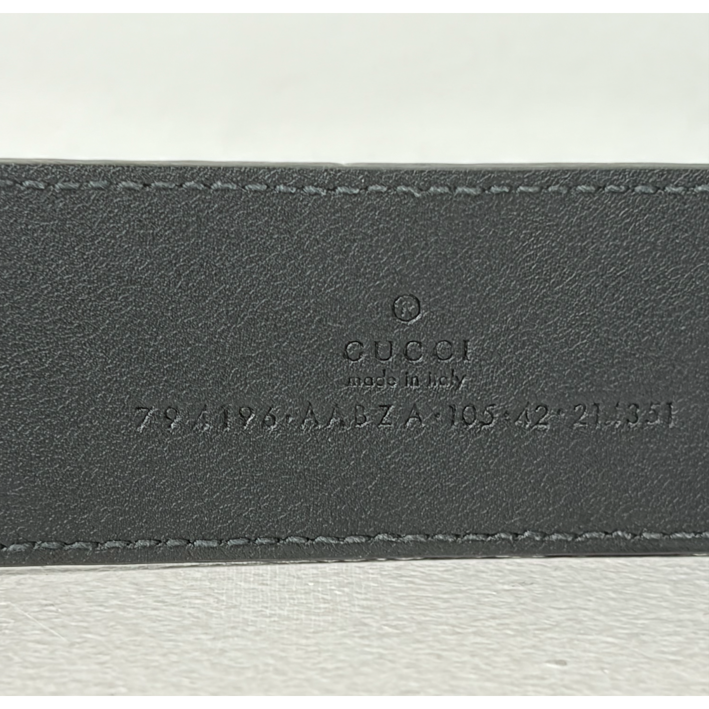 Gucci Interlocking G Buckle Wide Belt Black