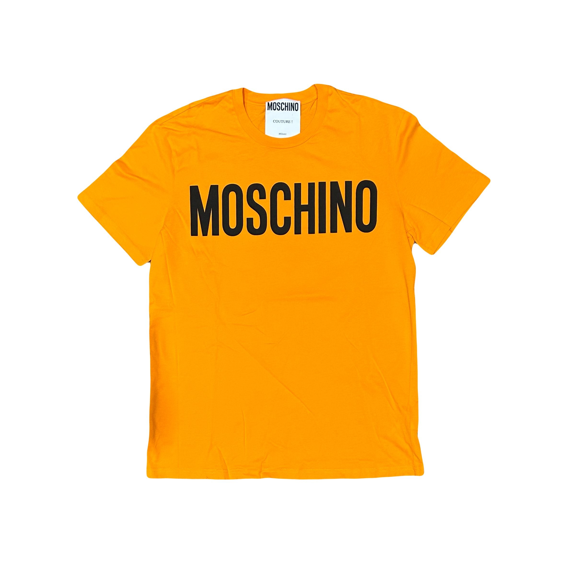 Moschino Printed T-Shirt Orange