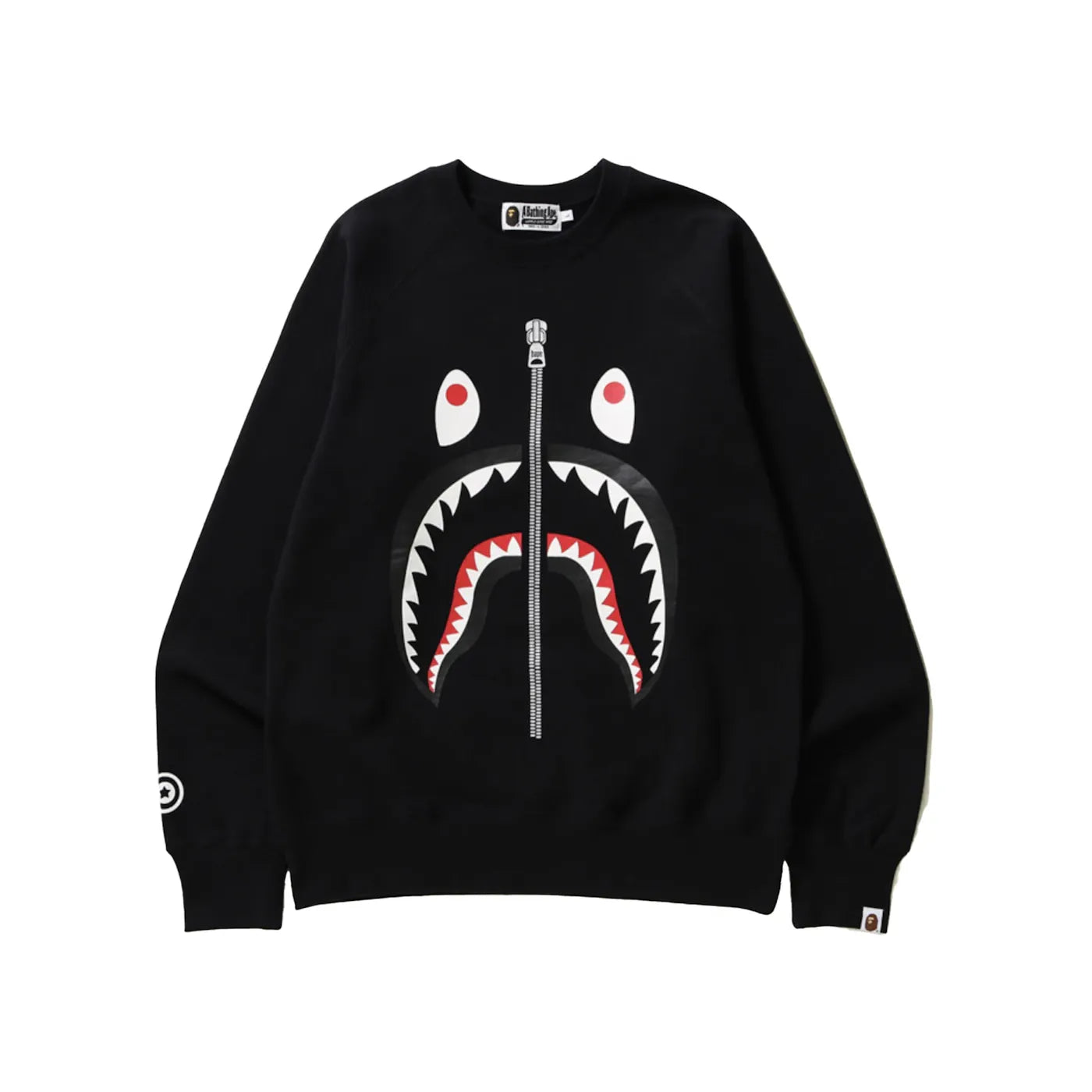 BAPE Shark Crewneck Black