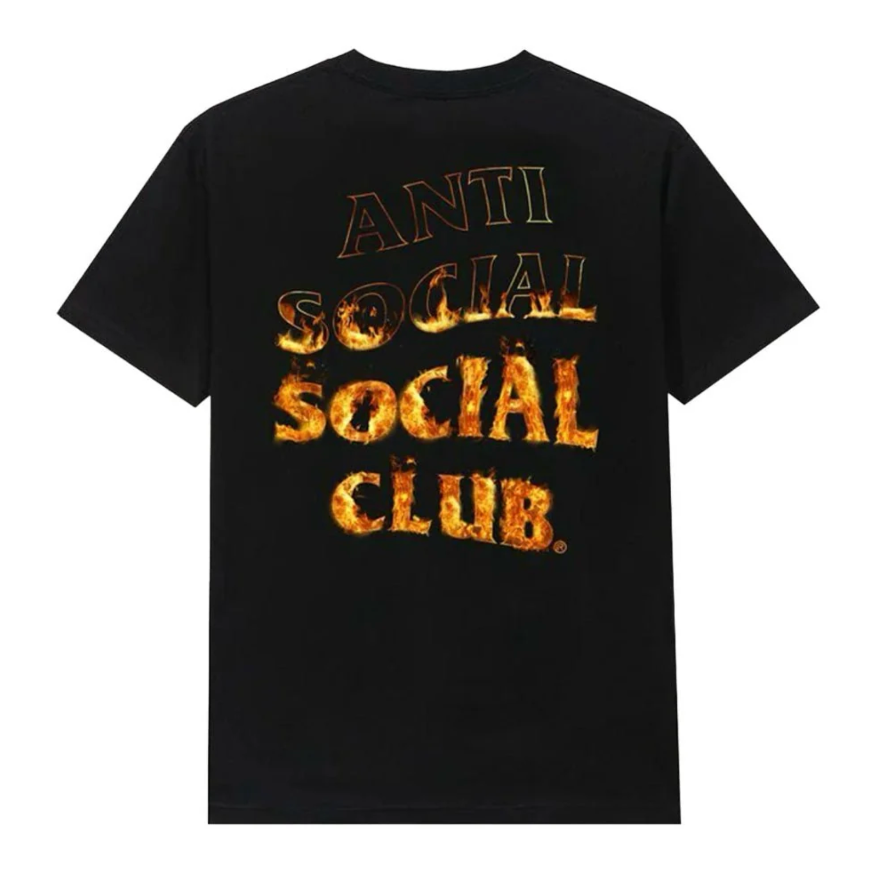 Anti Social Social Club A Fire Inside Tee Black