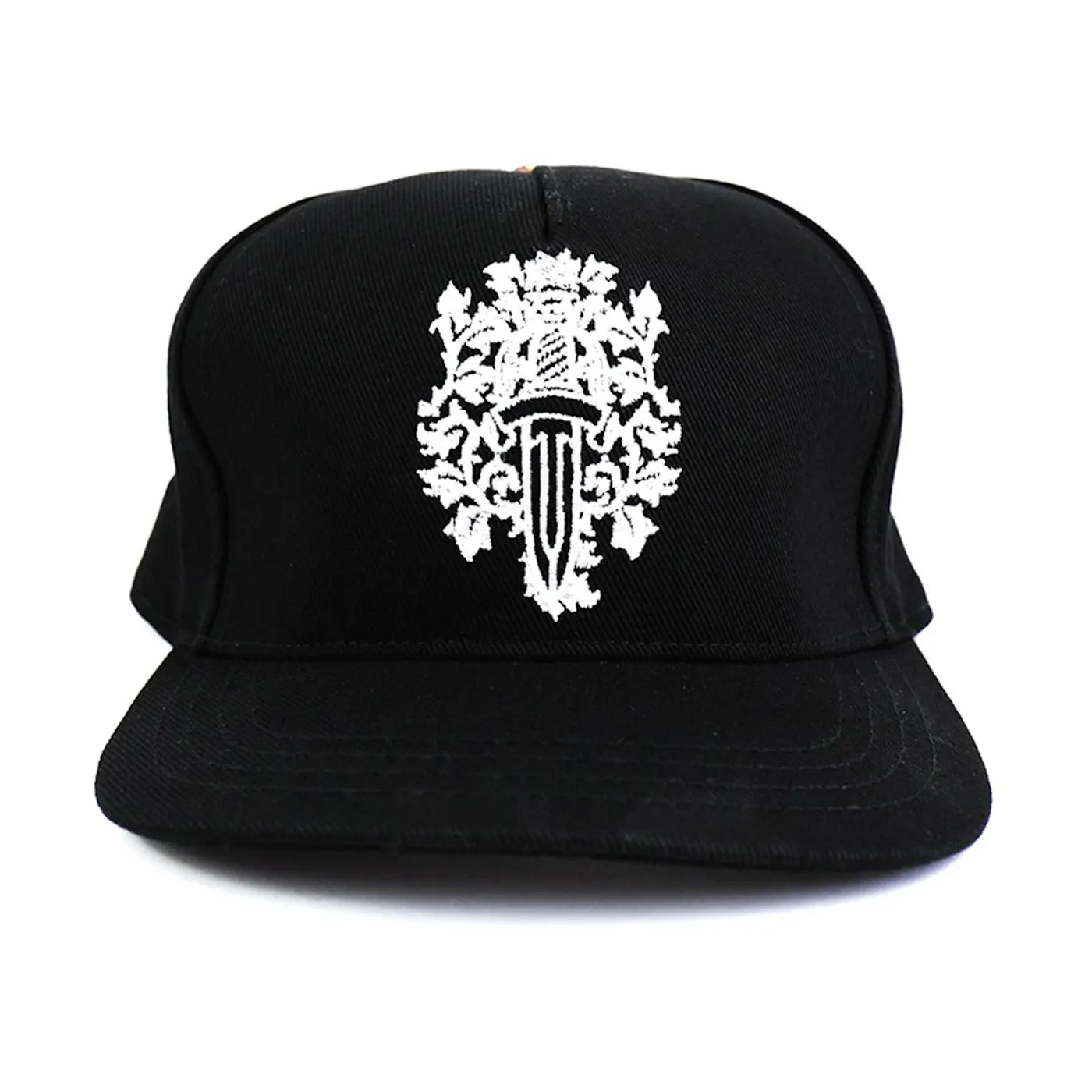 Chrome Hearts Dagger Denim Baseball Hat Black/White