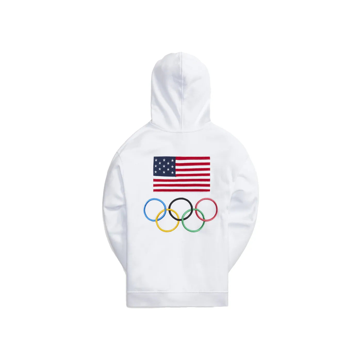 Kith for Team USA Flag Williams III Hoodie White