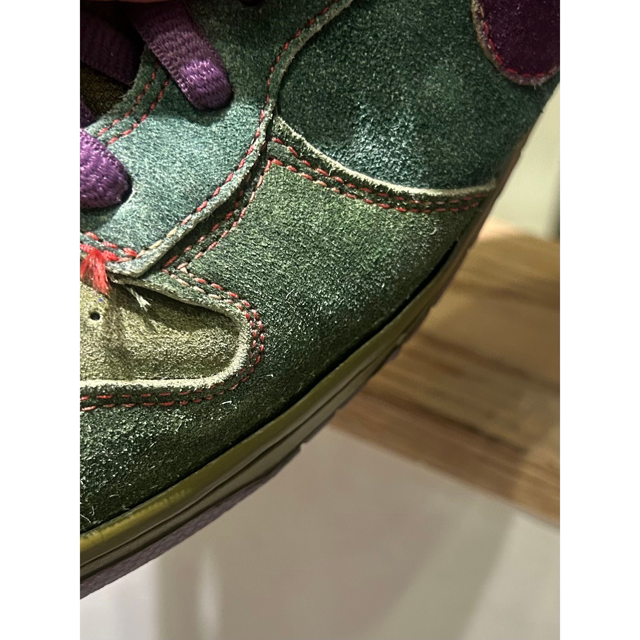 Nike SB Dunk High Skunk 420