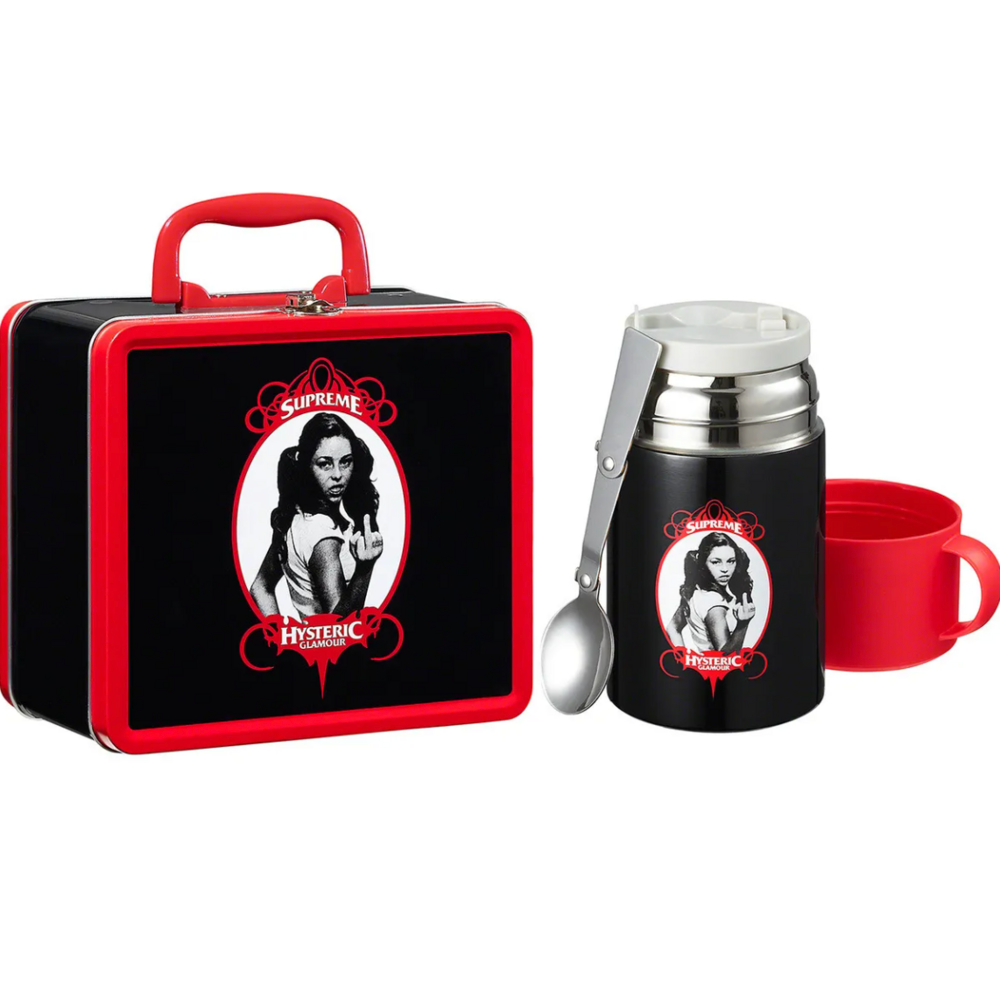 Supreme HYSTERIC GLAMOUR Lunchbox Set Black