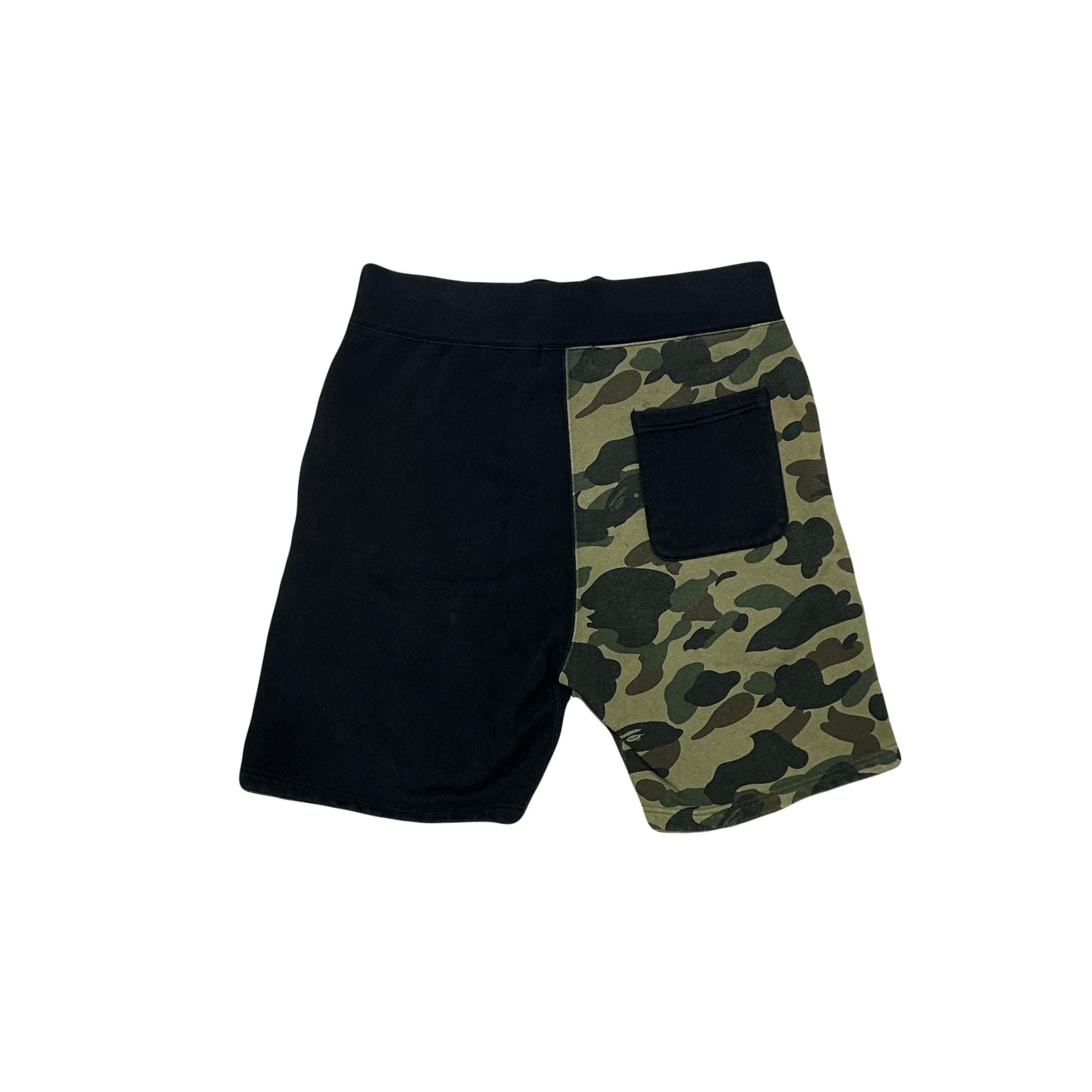 BAPE Shark Sweat Shorts Black/Green