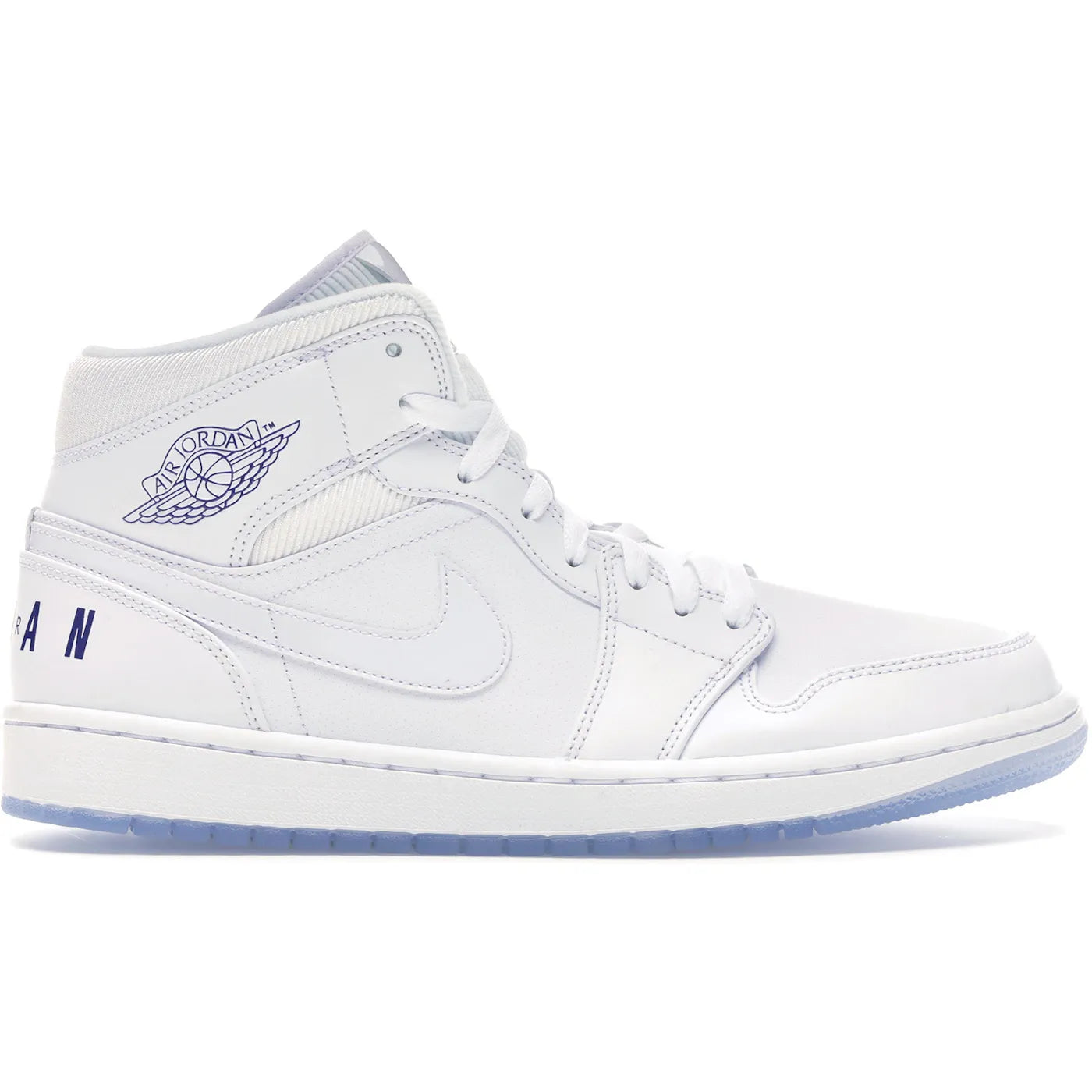 Jordan 1 Mid Pure White