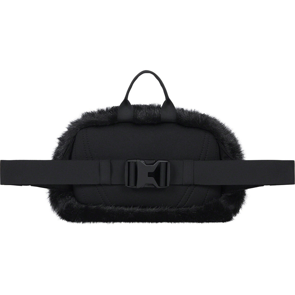 Supreme The North Face Faux Fur Waist Bag Black
