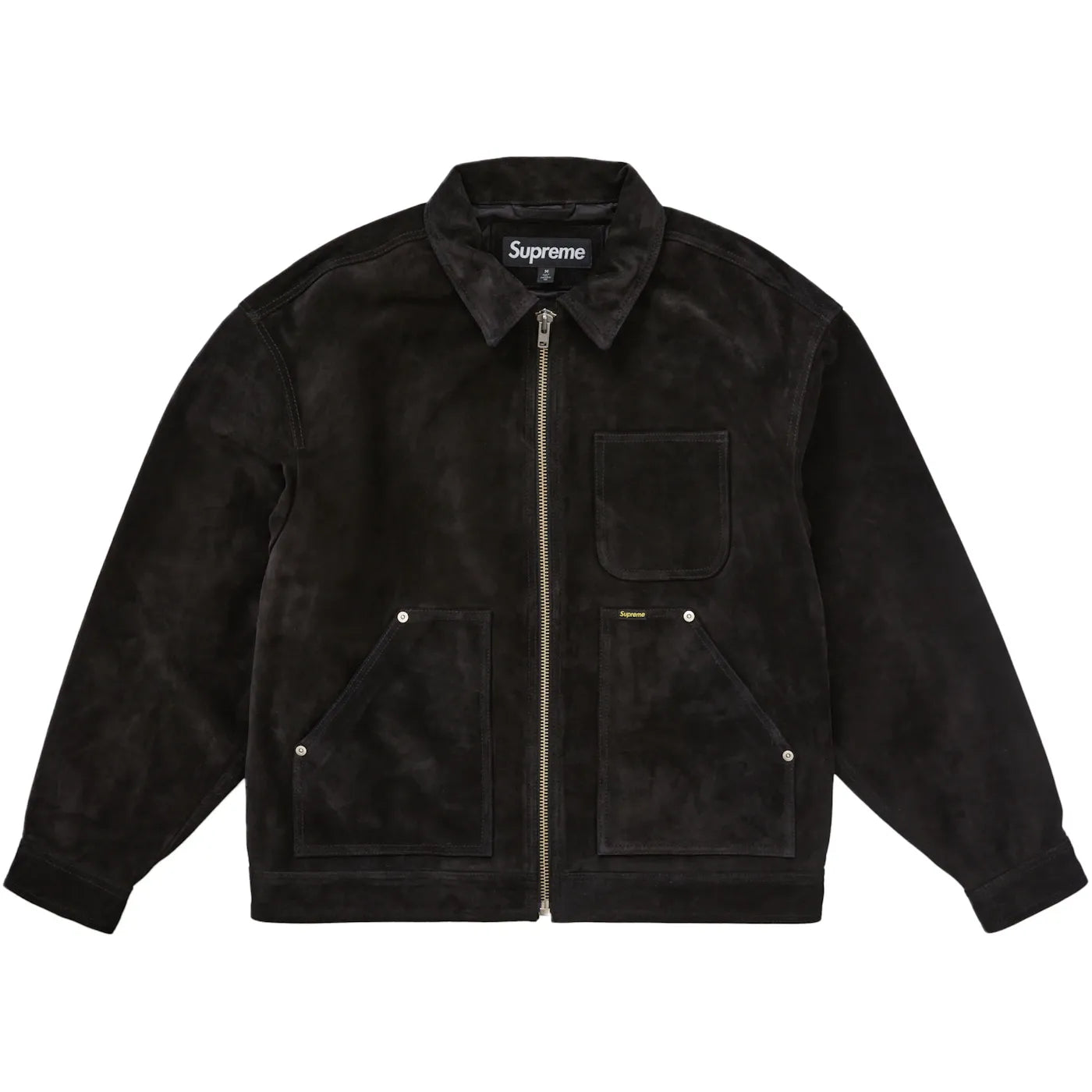 Supreme Suede Work Jacket Black