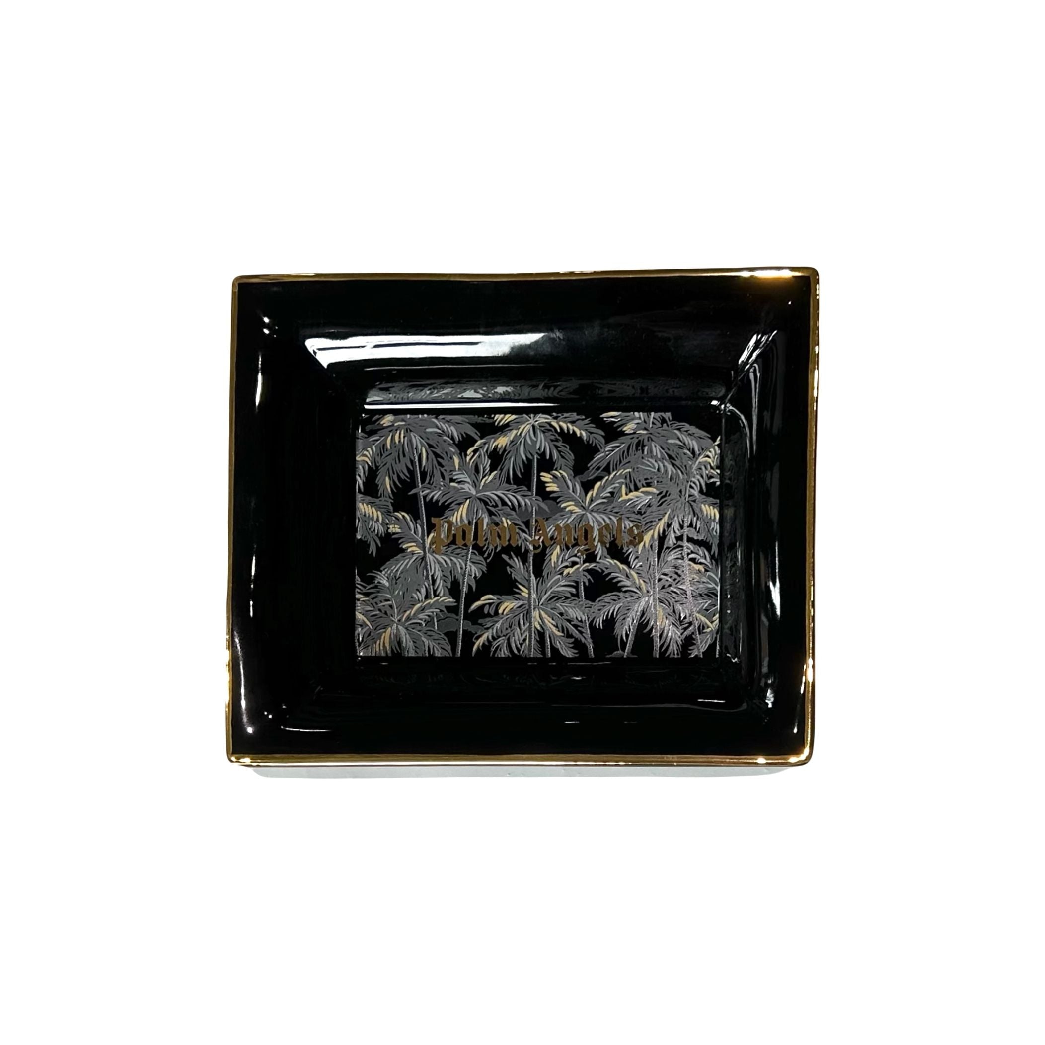 Palm Angels Tray Black/Gold