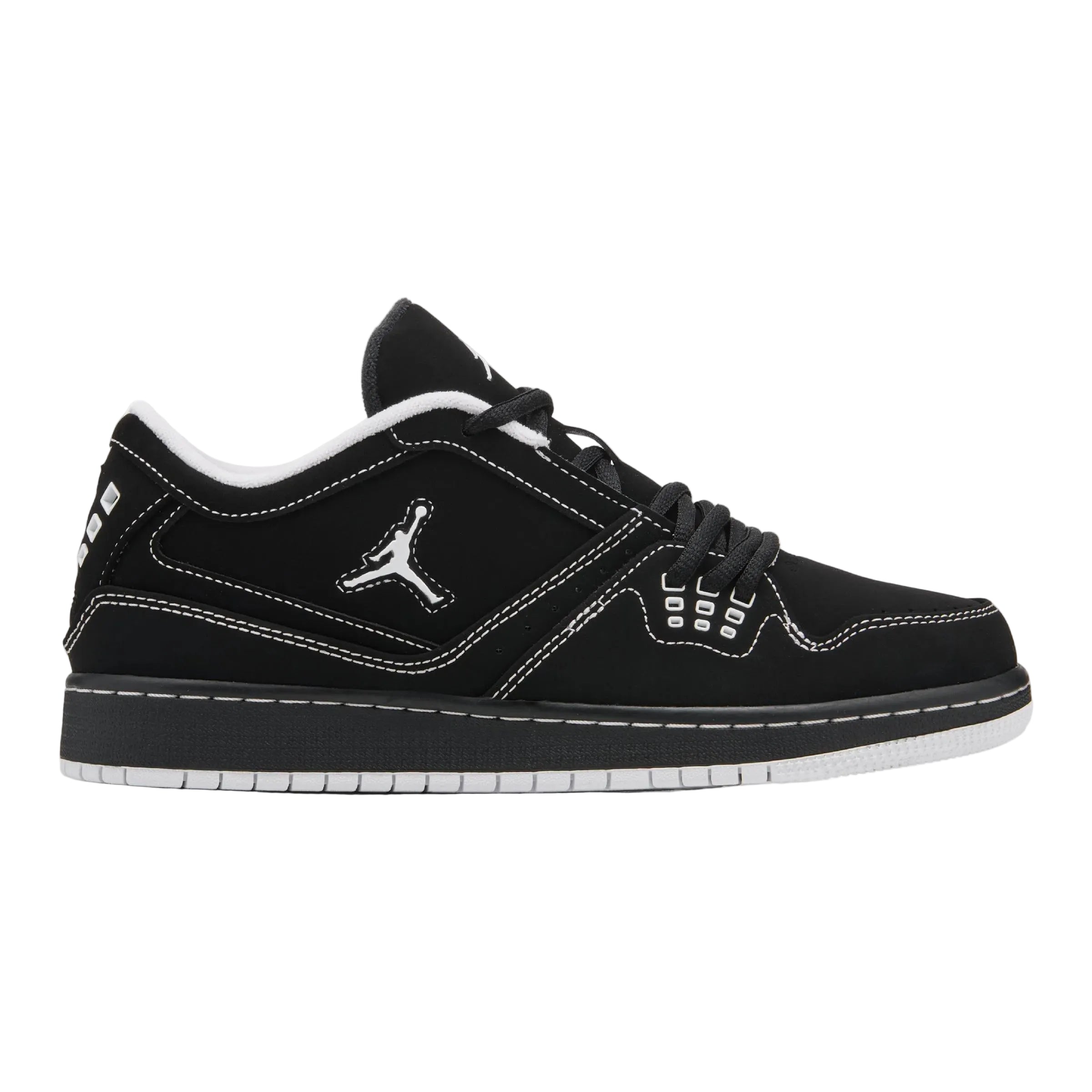 Air Jordan 1 Flight Low Black/White-Black