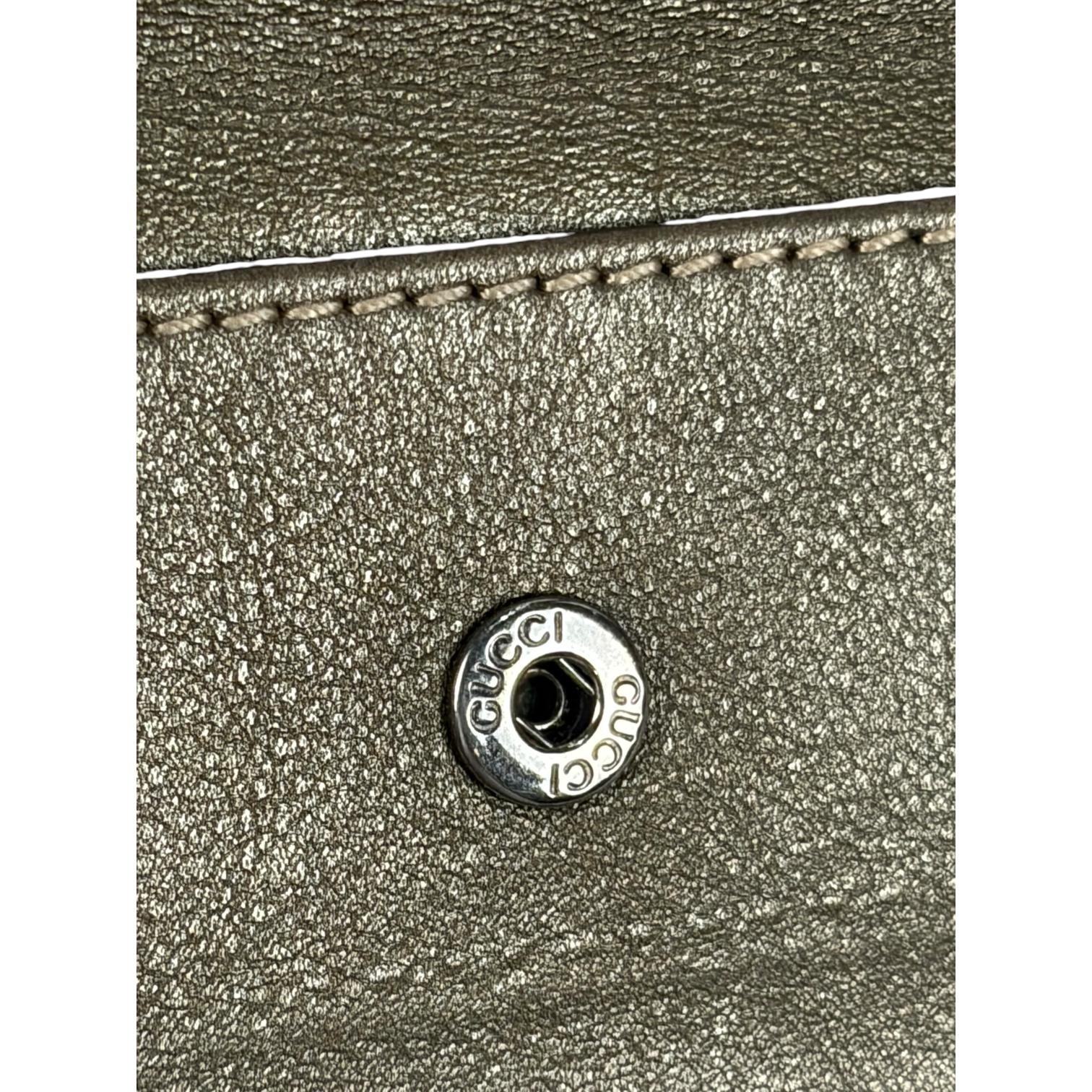 Gucci Brown GG Imprime PVC Bifold Wallet