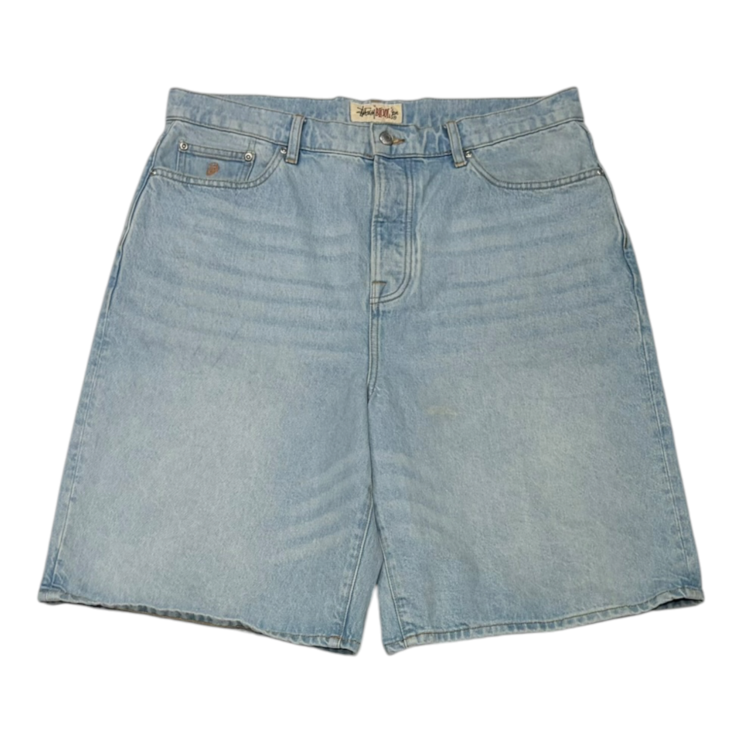 Stussy Big Ol' Denim Short Light Wash