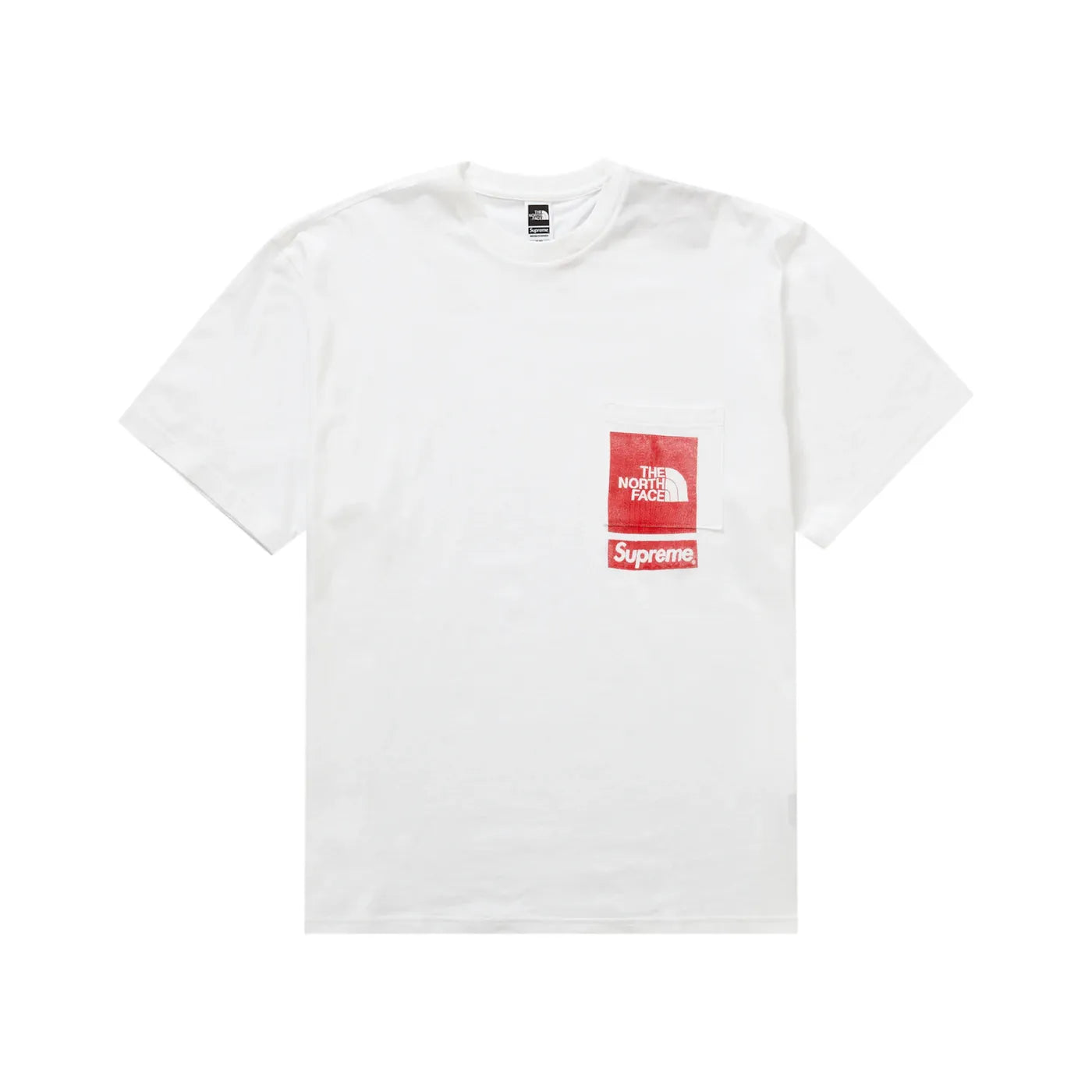 Supreme The North Face Printed Pocket Tee White