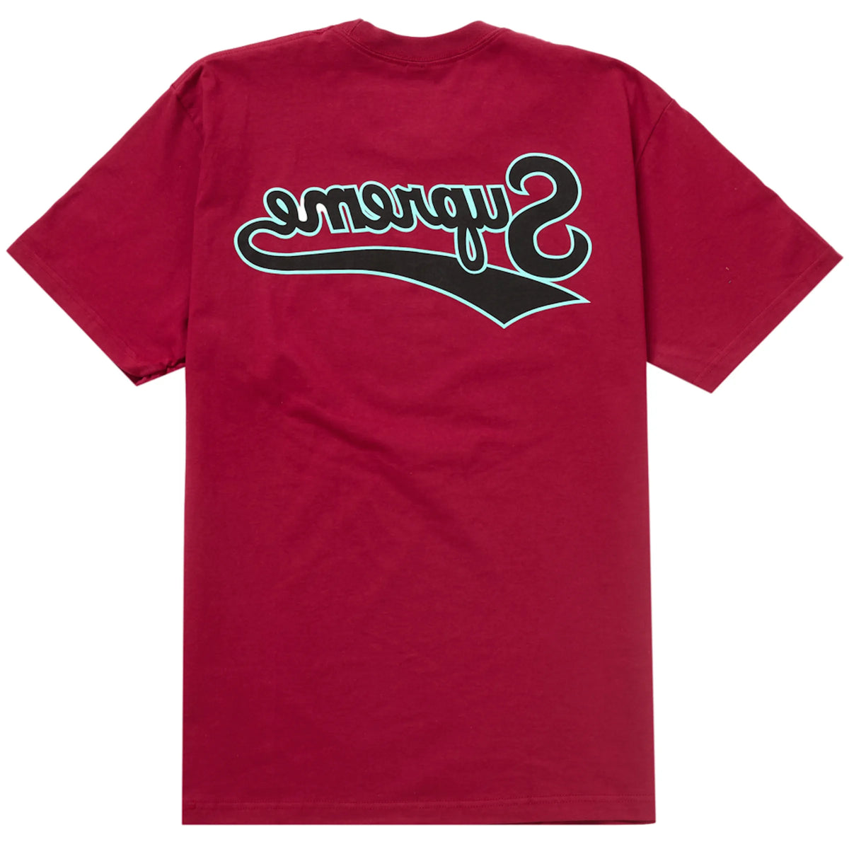 Supreme Backwards Tee Cardinal