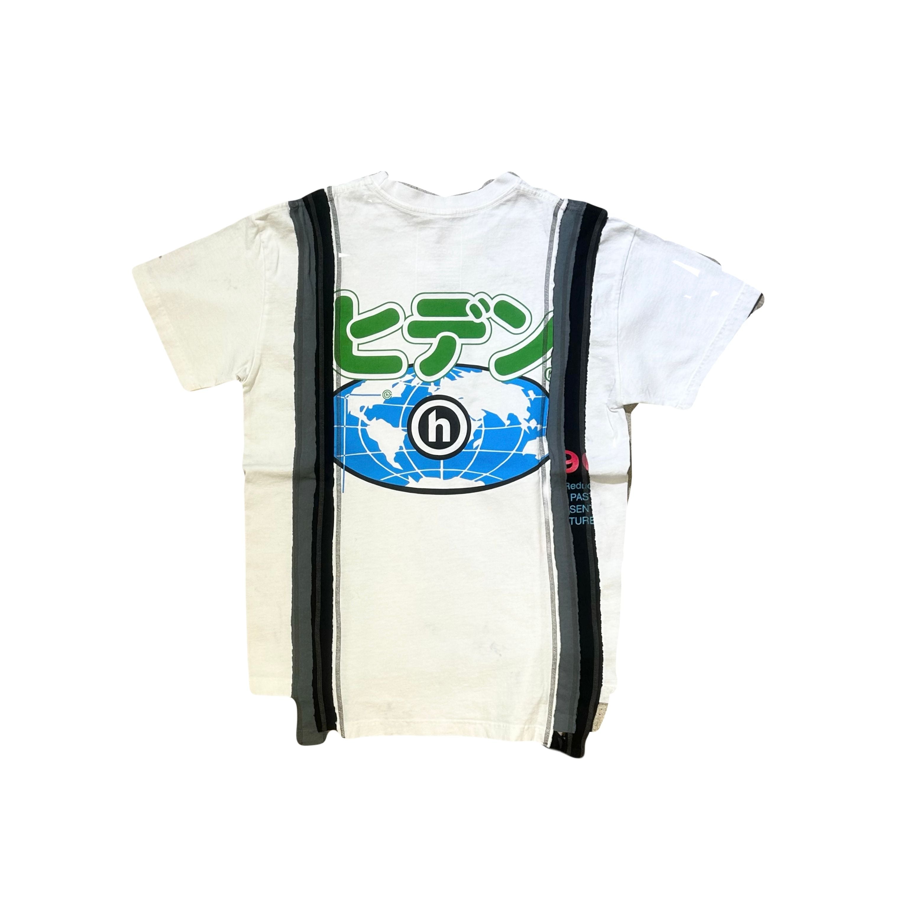 Hidden NY x Needles Rebuild Worldwide T-Shirt White