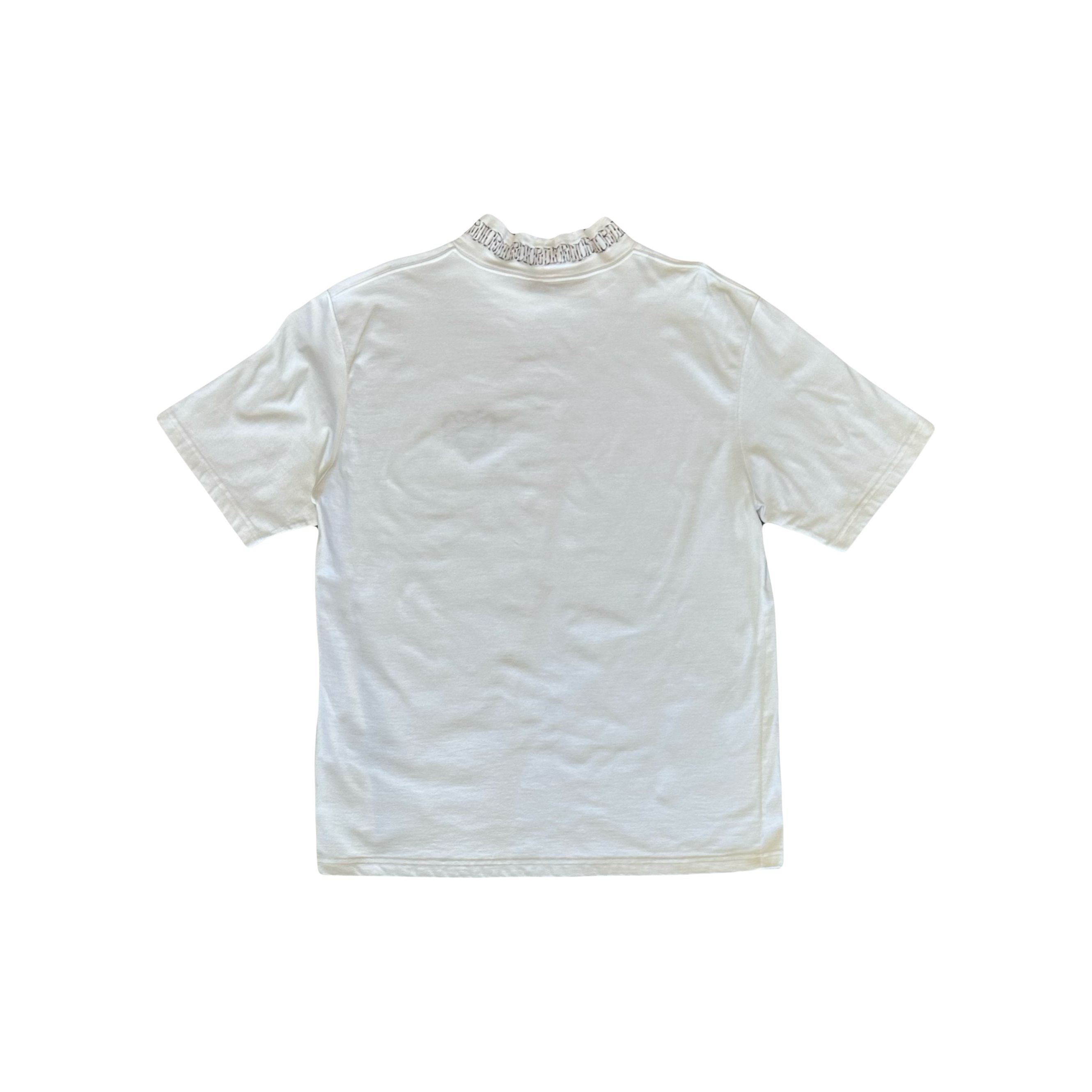Dior Shawn Stussy Oversized Tee White