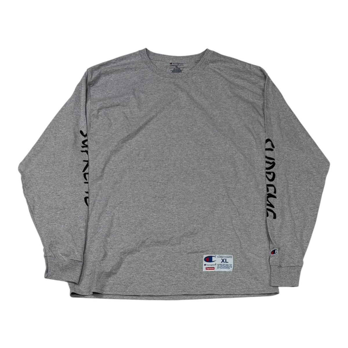 Supreme X Champion LS Tee Grey