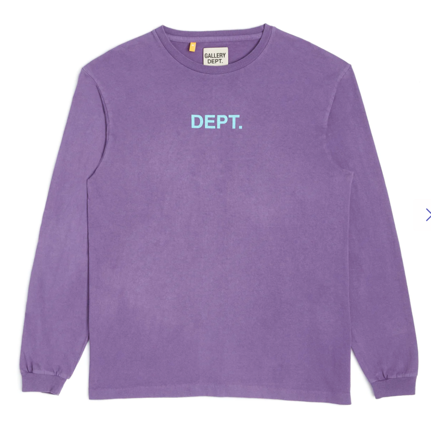 Gallery Dept. DEPT L/S Tee Purple