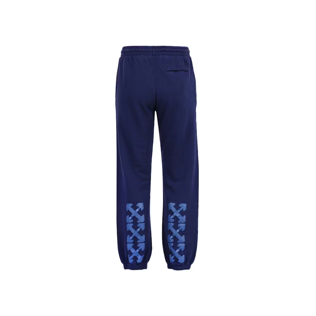 OFF-WHITE Rubber Arrow Sweatpants Blue