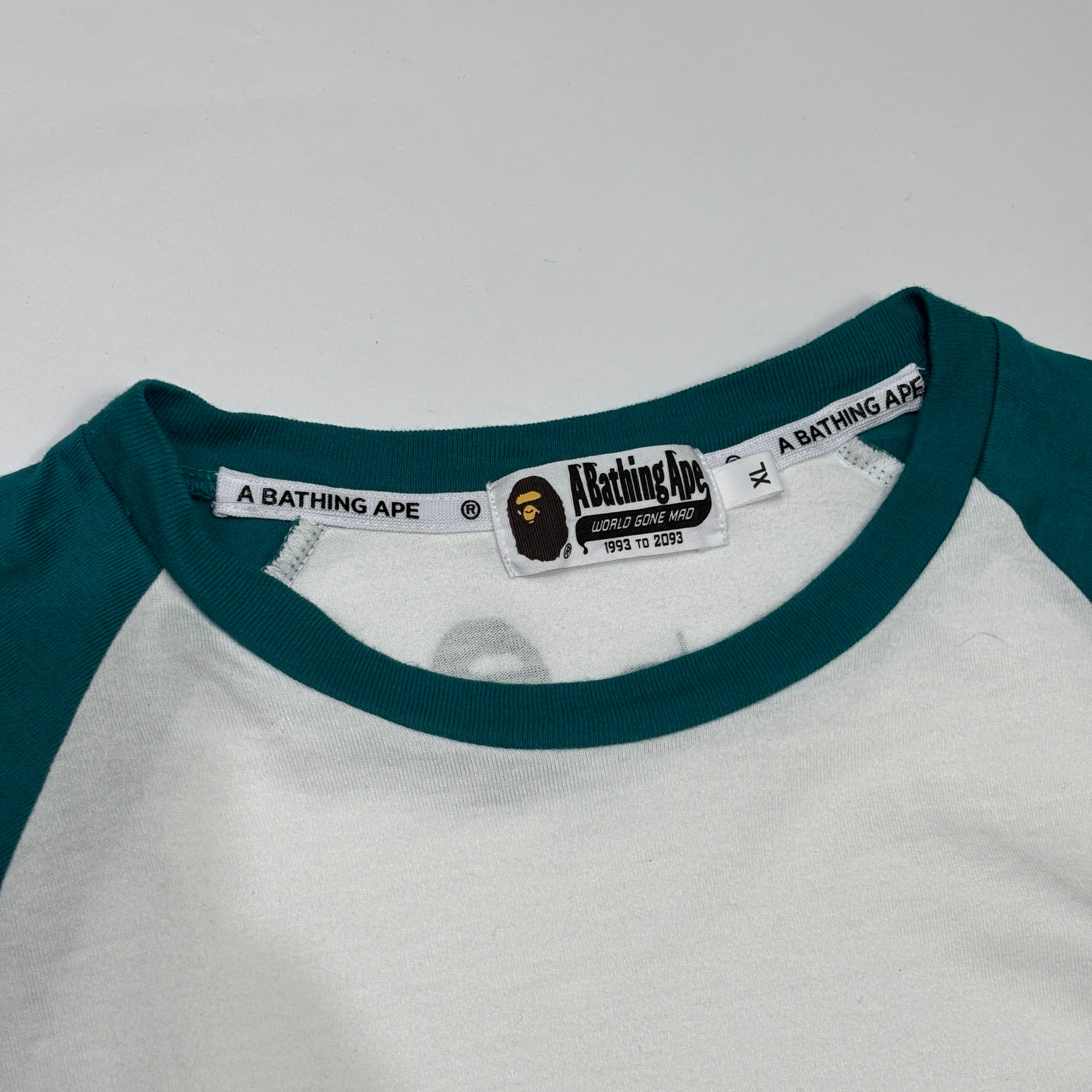 BAPE x Squid Game Raglan Tee Green