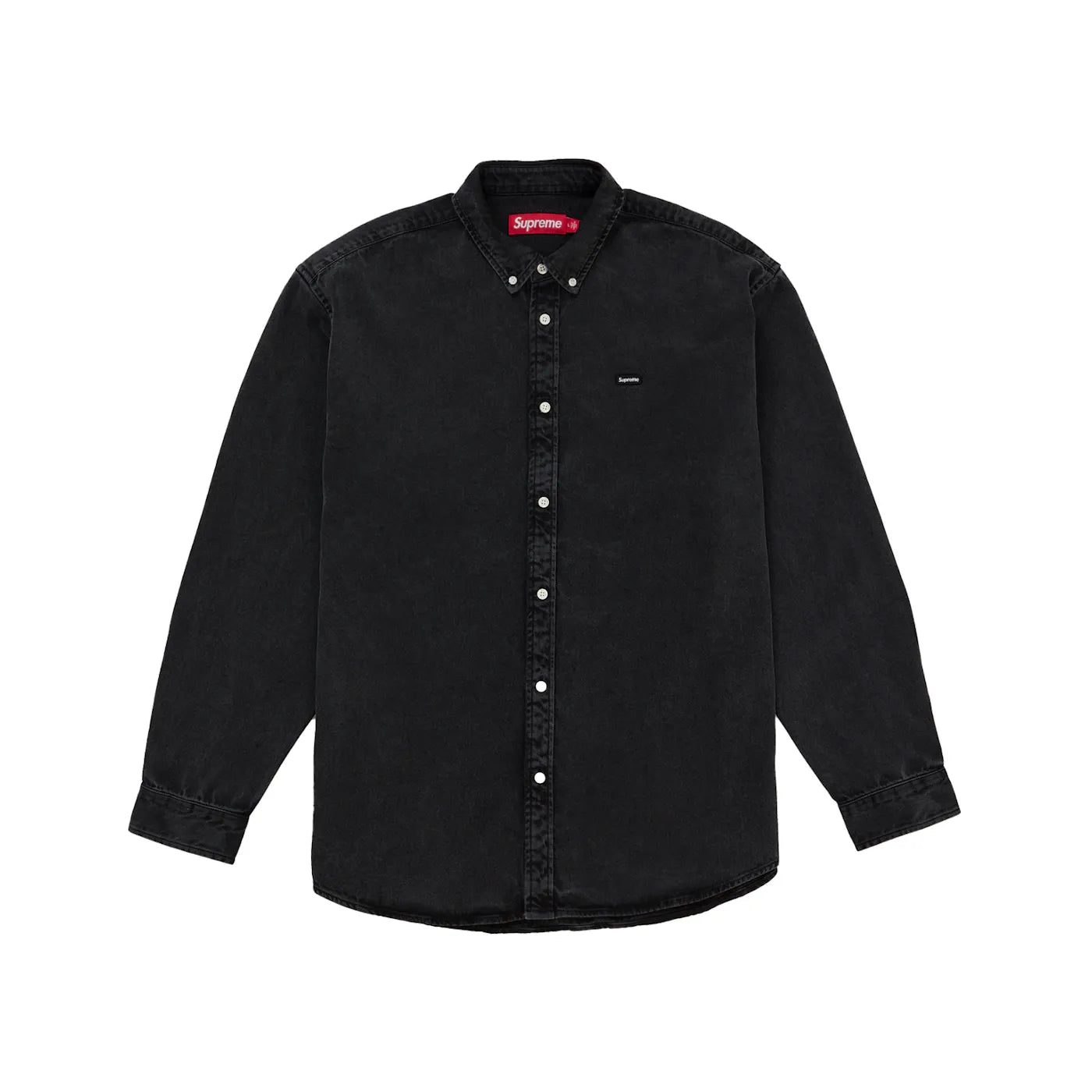 Supreme Small Box Denim Shirt (SS26) Black