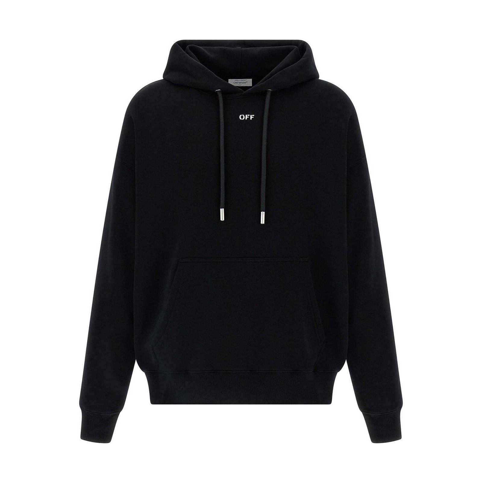 Off-White Brush Arrow Skate Hoodie Black