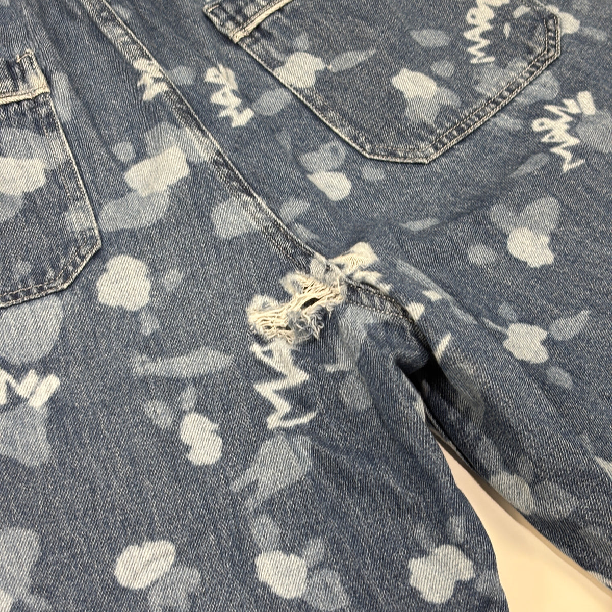 Marni Denim Shorts Iris Blue