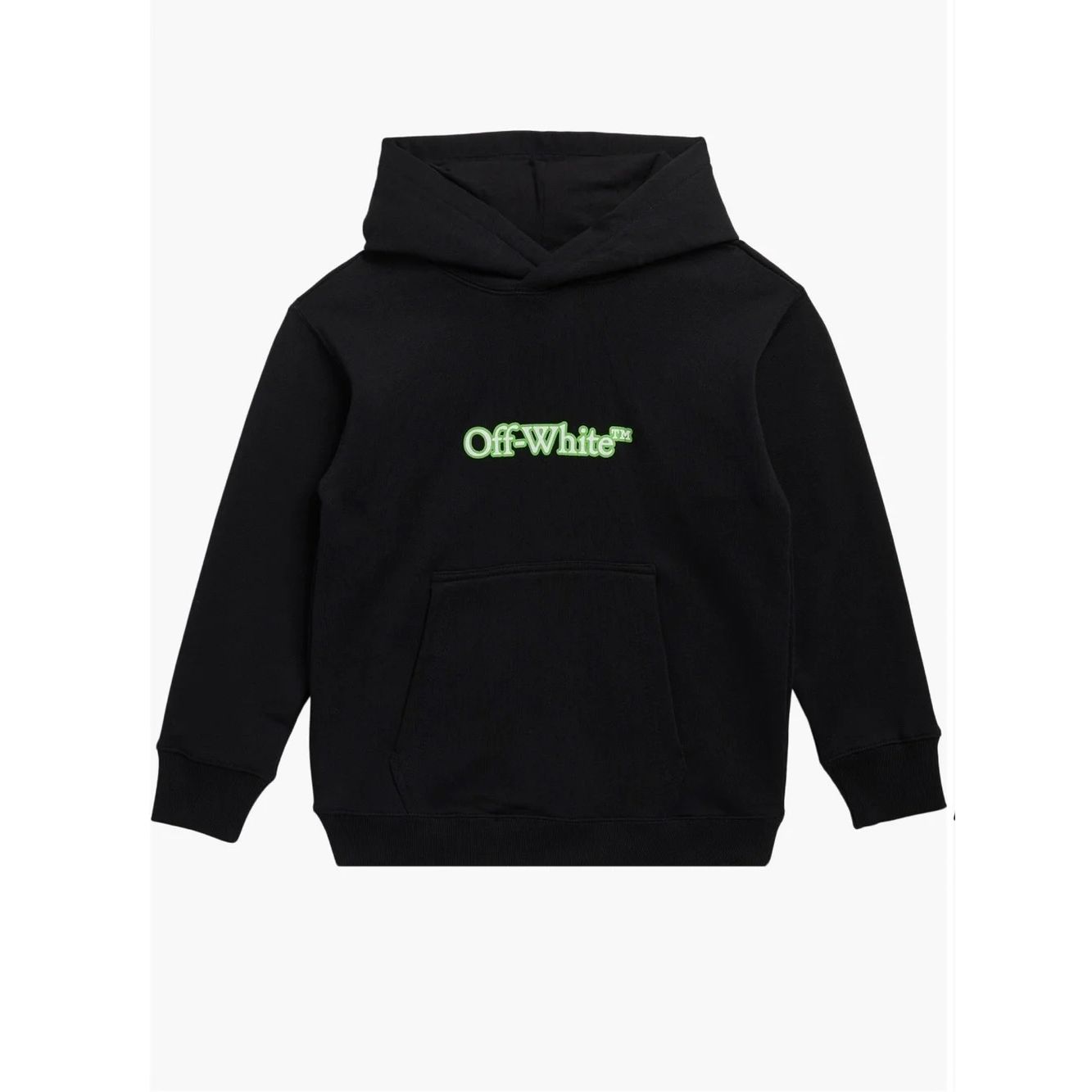 Off-White Kid's Glow in the Dark Hoodie Black