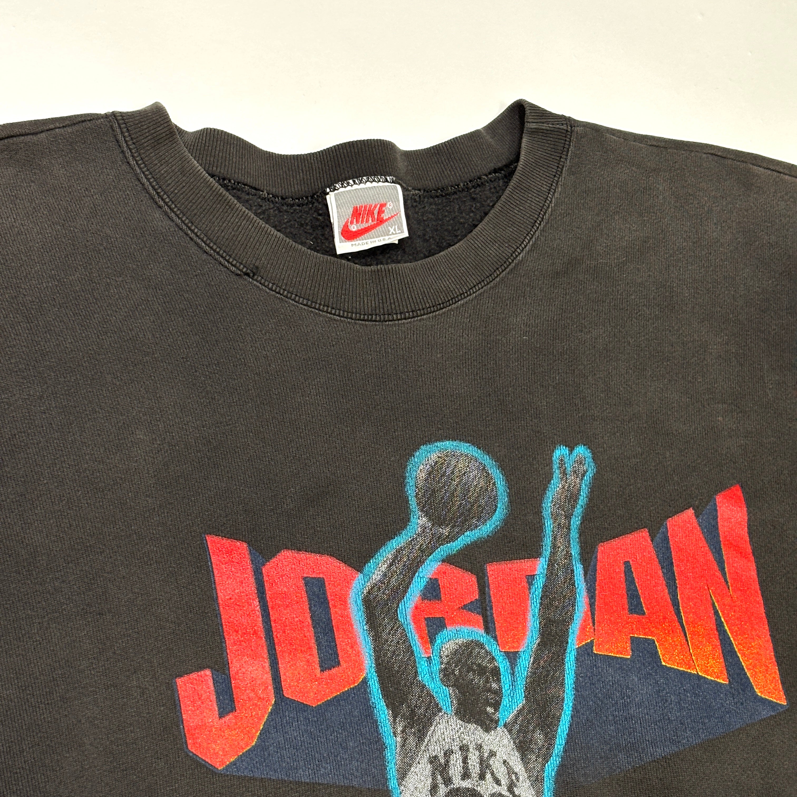 90's Nike Jordan Crewneck Black