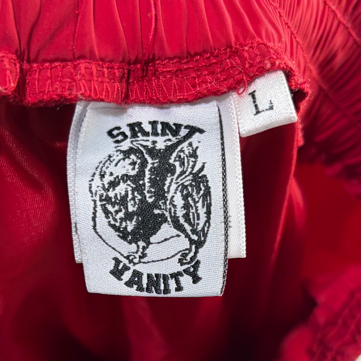 Saint Vanity Track Pant Red