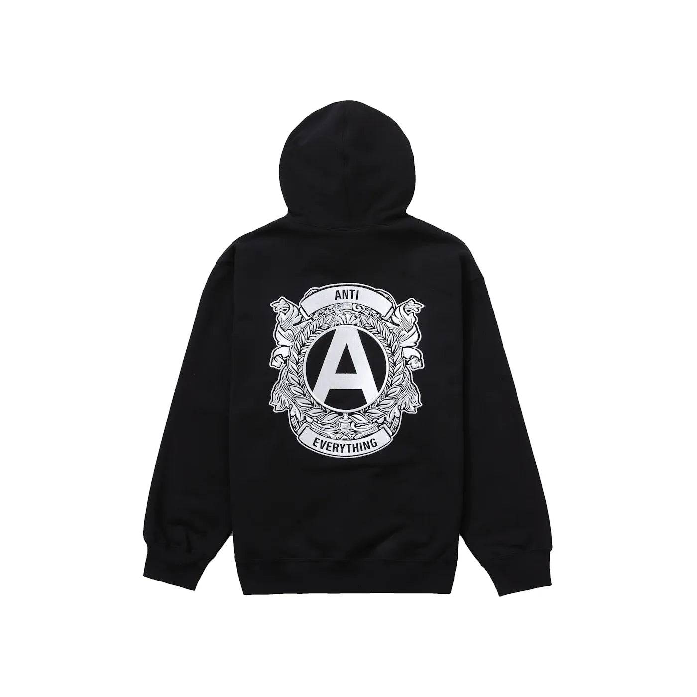 Supreme Anti Hooded Sweatshirt Black