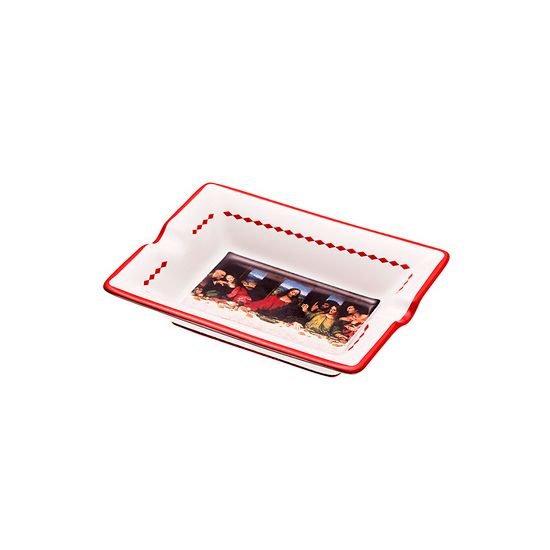 Supreme Last Supper Ceramic Ashtray Red