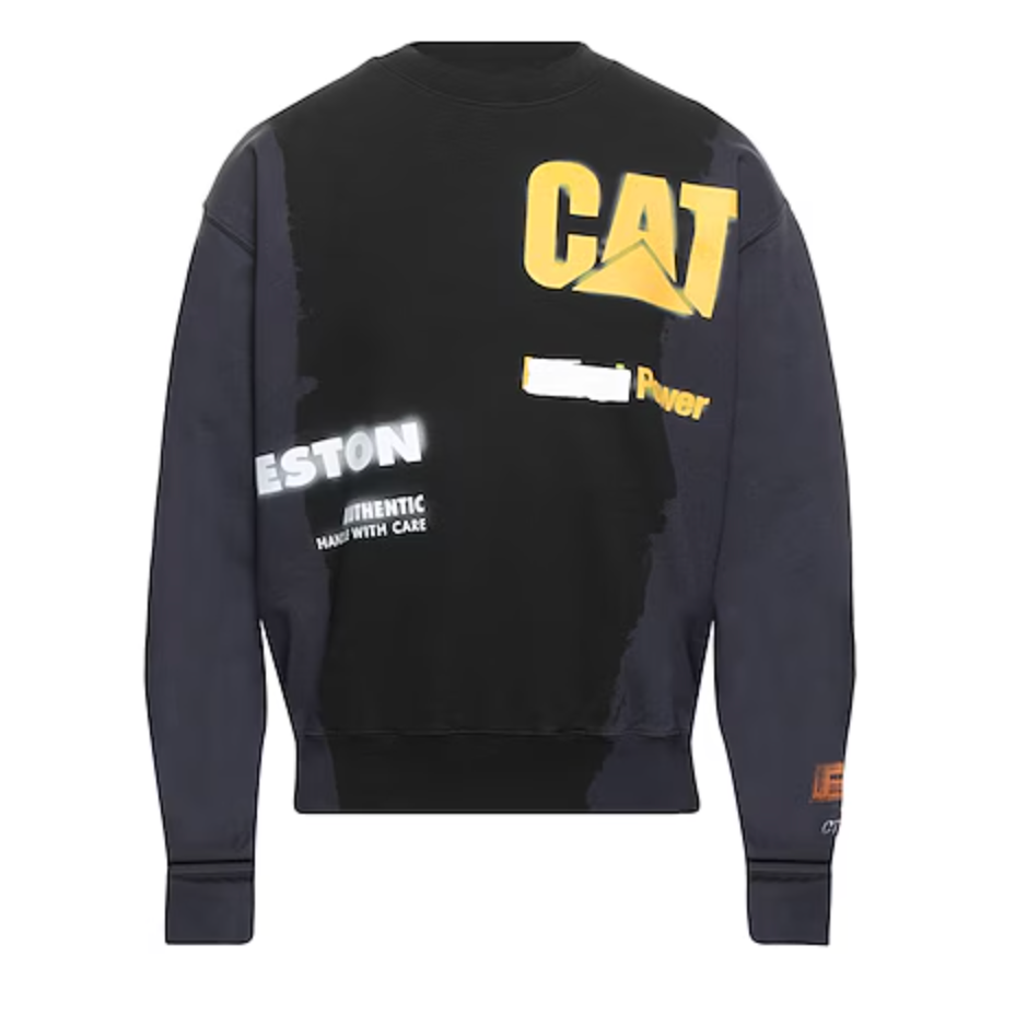 Heron Preston CAT Crewneck Black/Navy