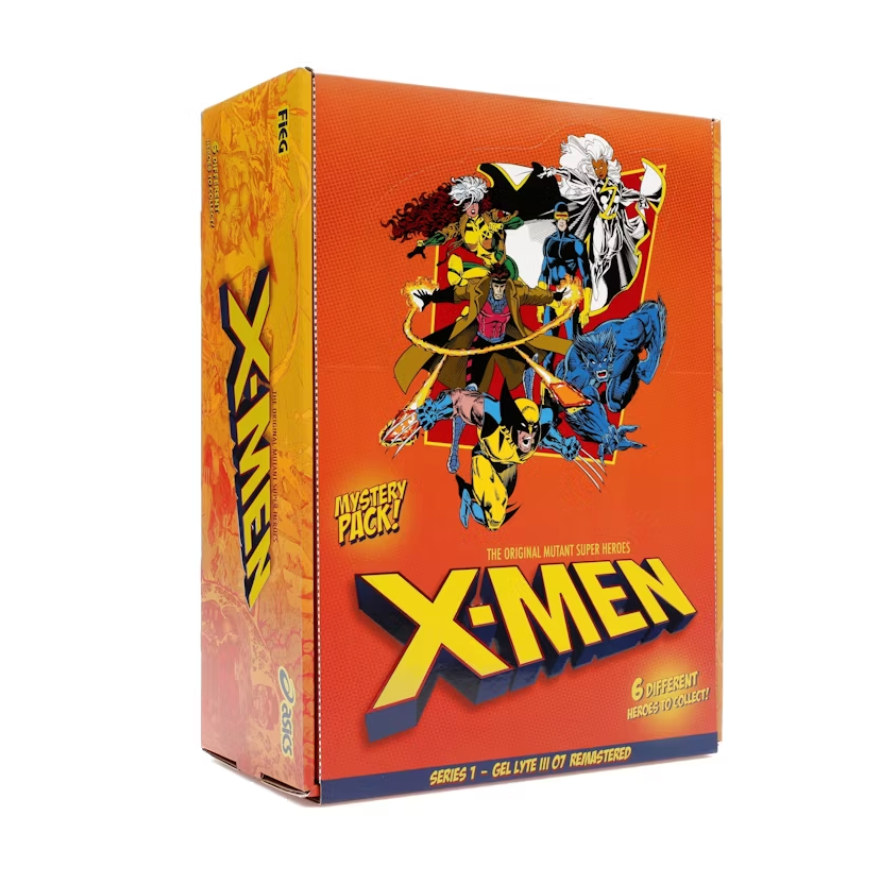 ASICS Gel-Lyte III '07 Remastered Kith Marvel X-Men Gambit Opened Box (Trading Card Included)