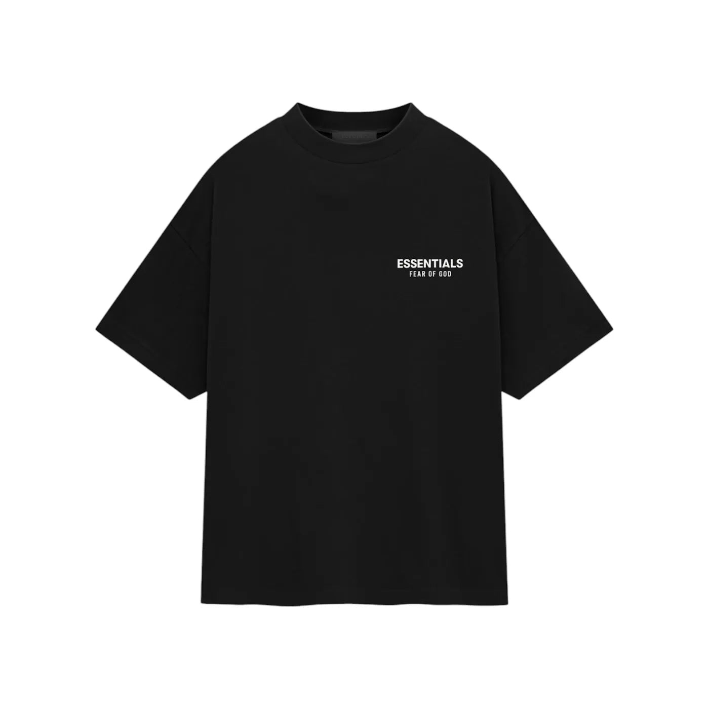 Fear of God Essentials Jersey Crewneck T-Shirt Black