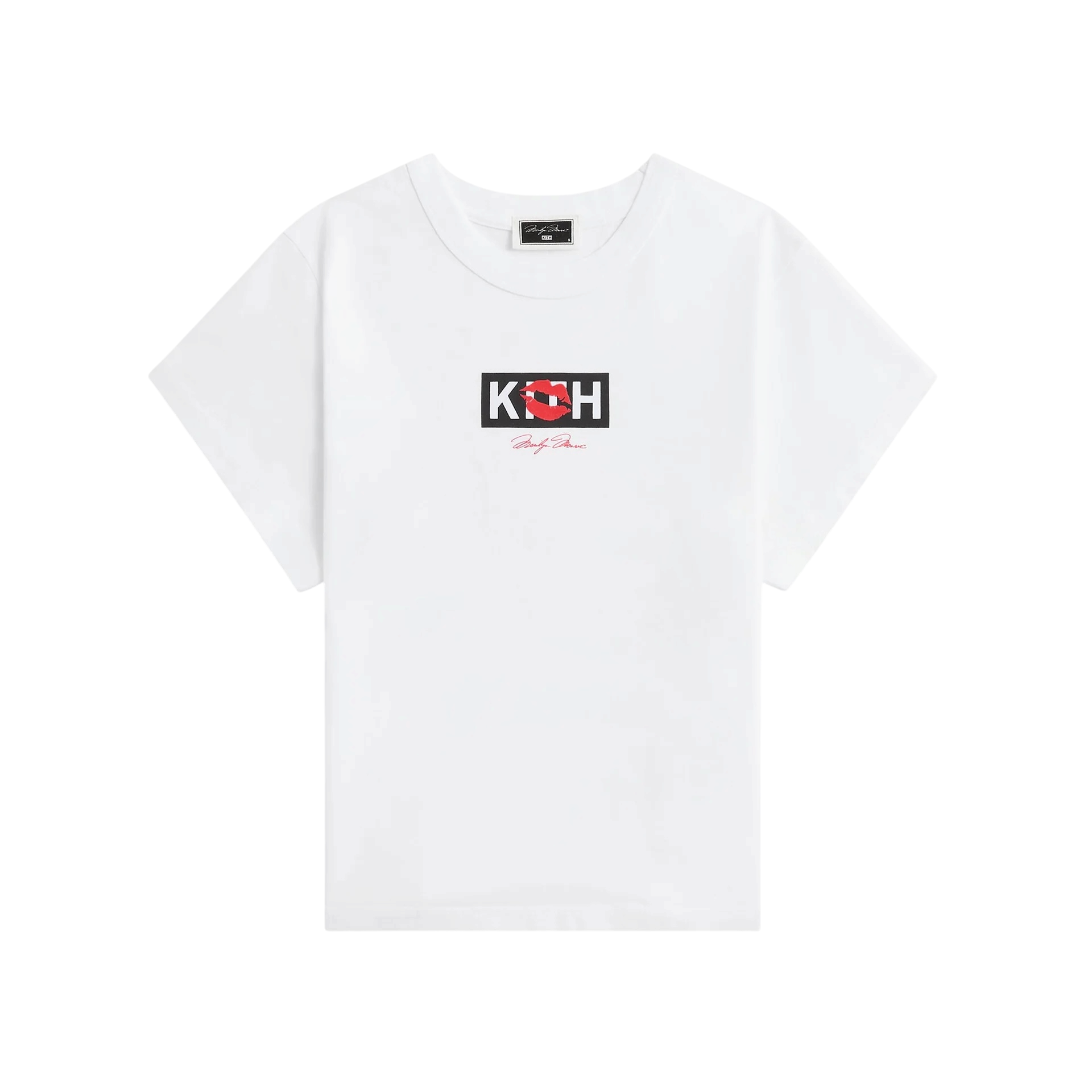 Kith Women for Marilyn Monroe Kiss Mulberry Tee White