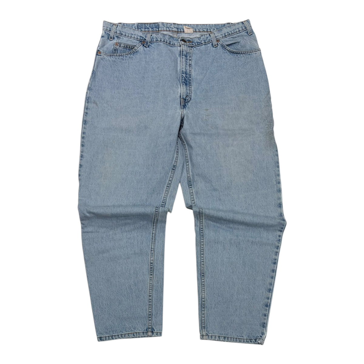 1997 Levi's 560 Orange Tab Denim Jeans Light Wash