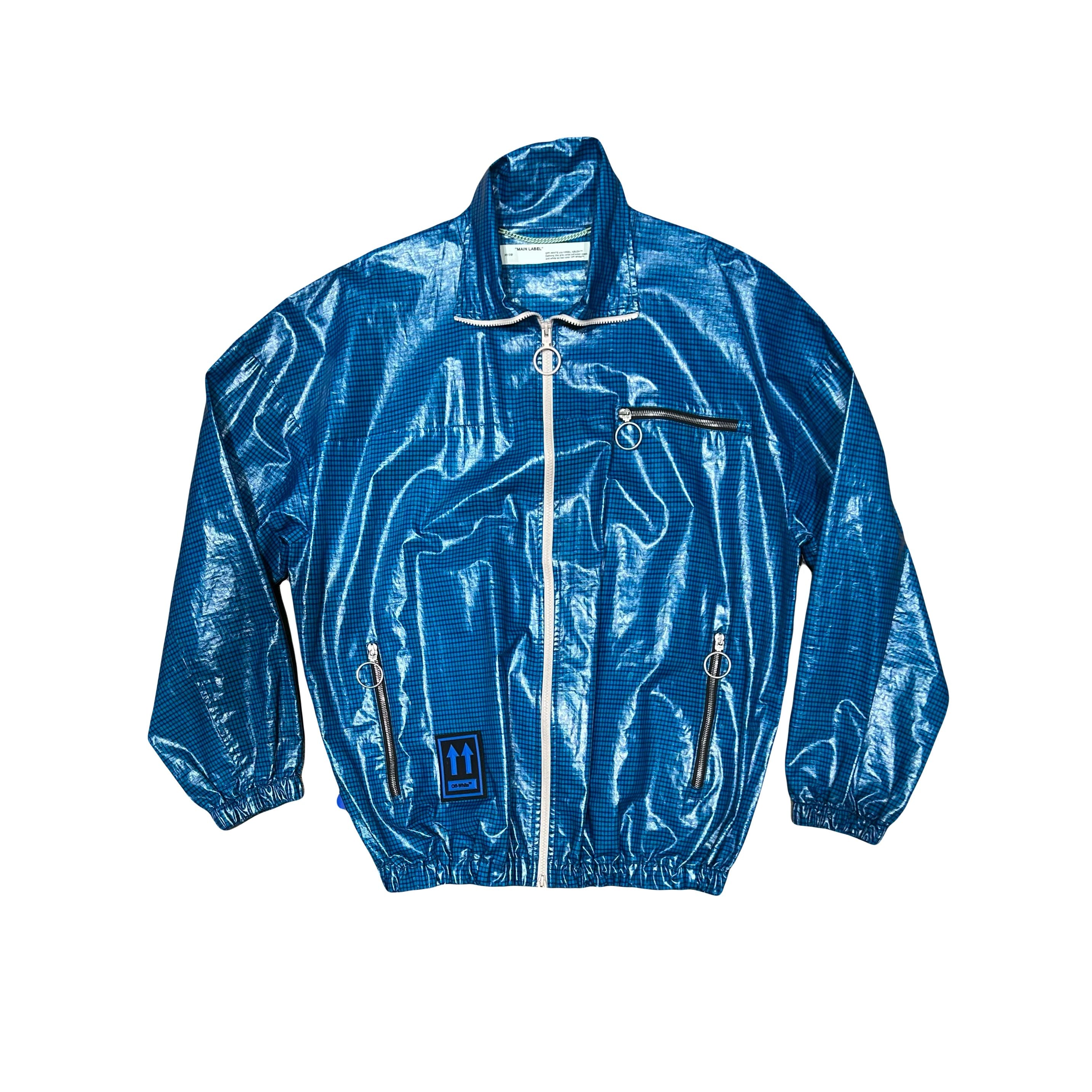 Off-White Technical Track Jacket Blue