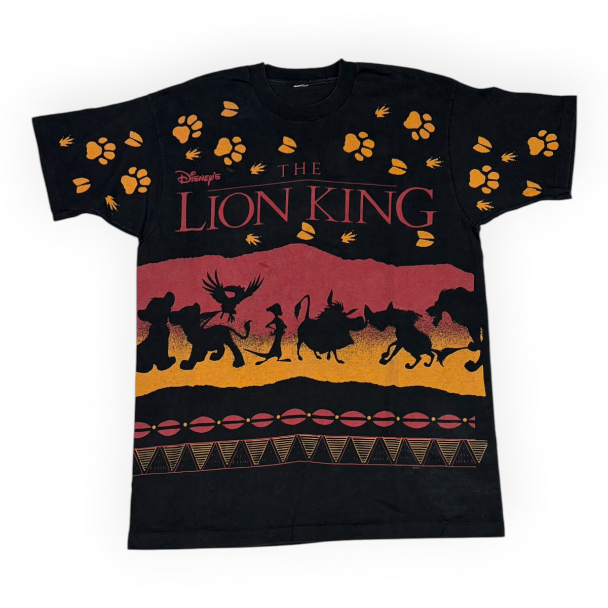 90's Disney The Lion King Tee Black