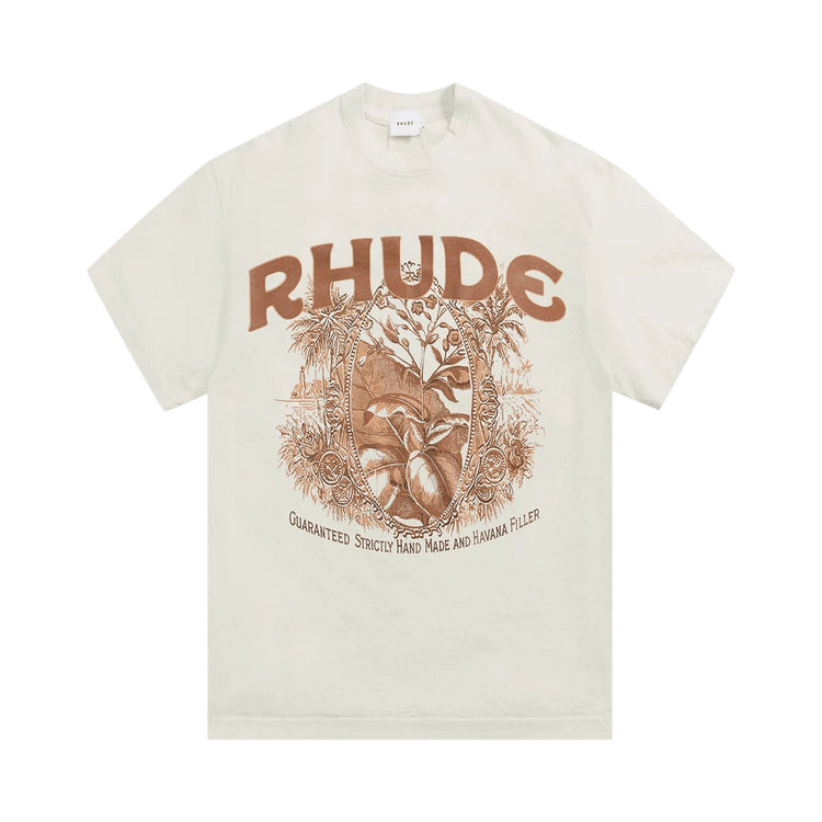 Rhude Cigaro Tee Vintage White